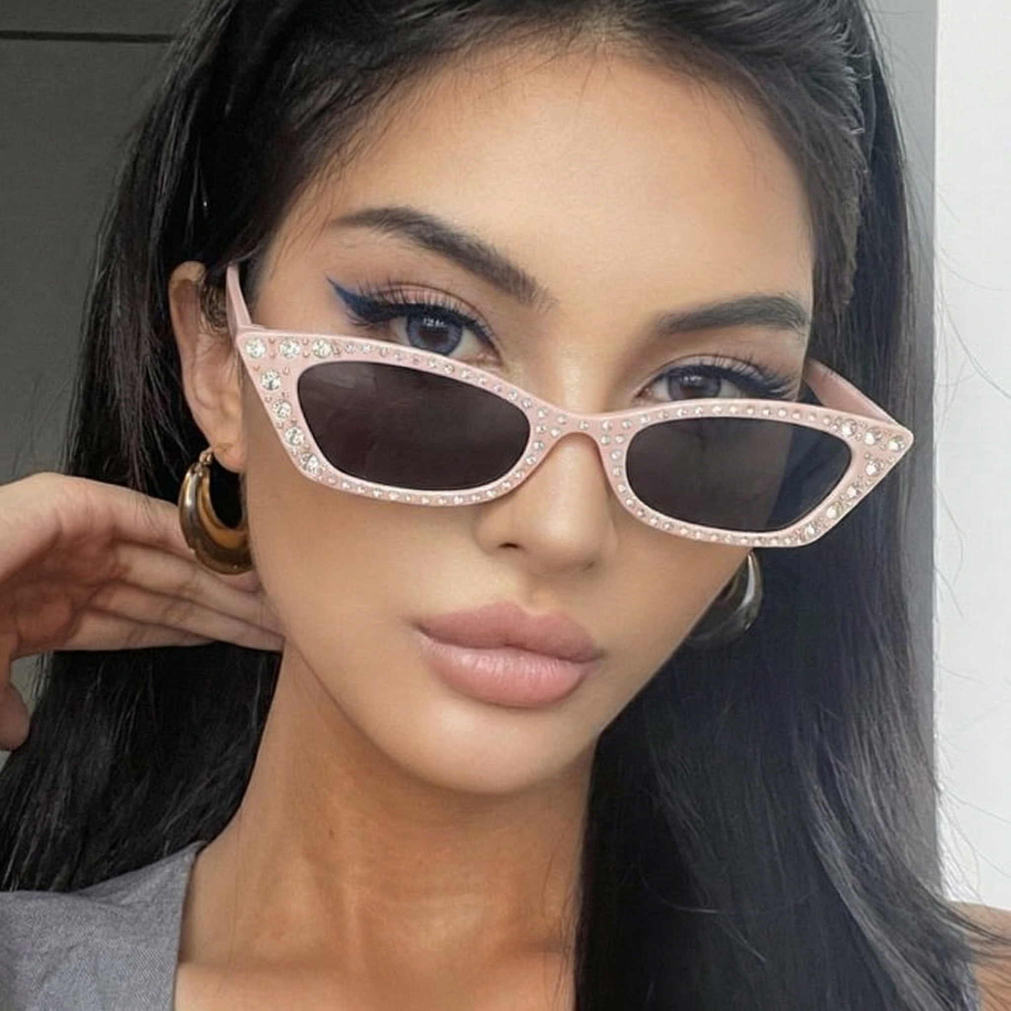 Cat-Eye sunglasses #bx-50377