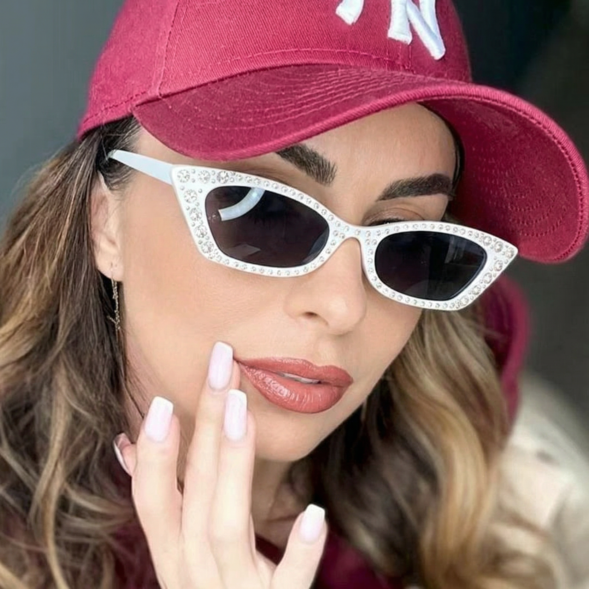 Cat-Eye sunglasses #bx-50377