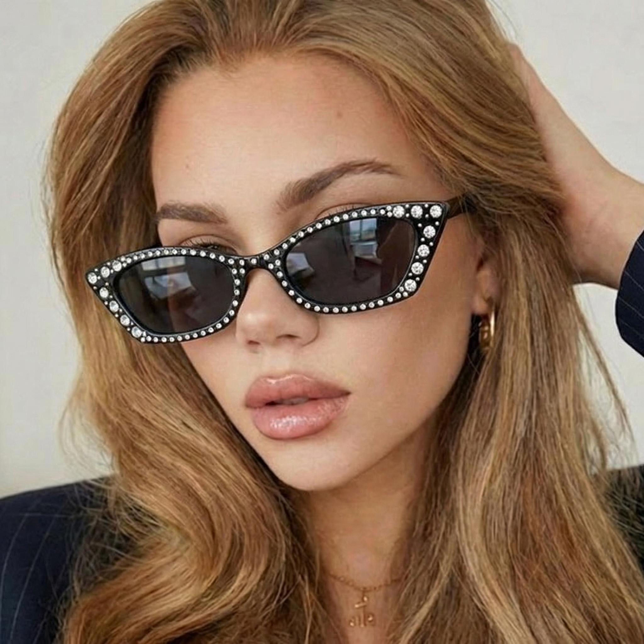 Cat-Eye sunglasses #bx-50377