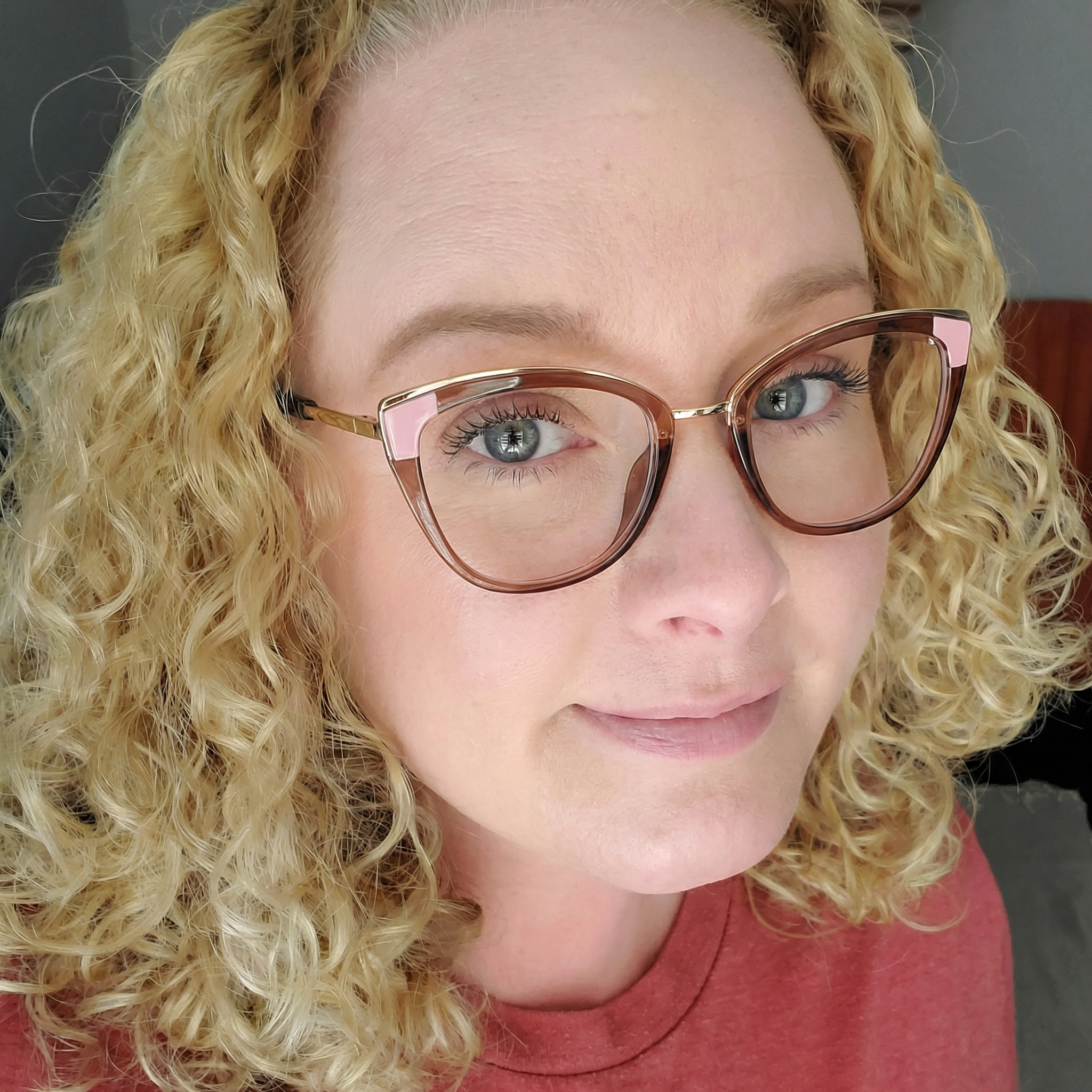 Cat-Eye Glasses #wr-87098