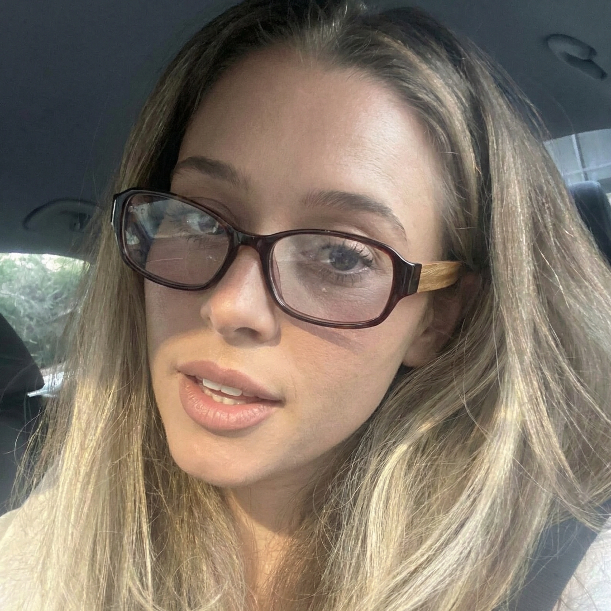 Rectangle Glasses #69-k8037