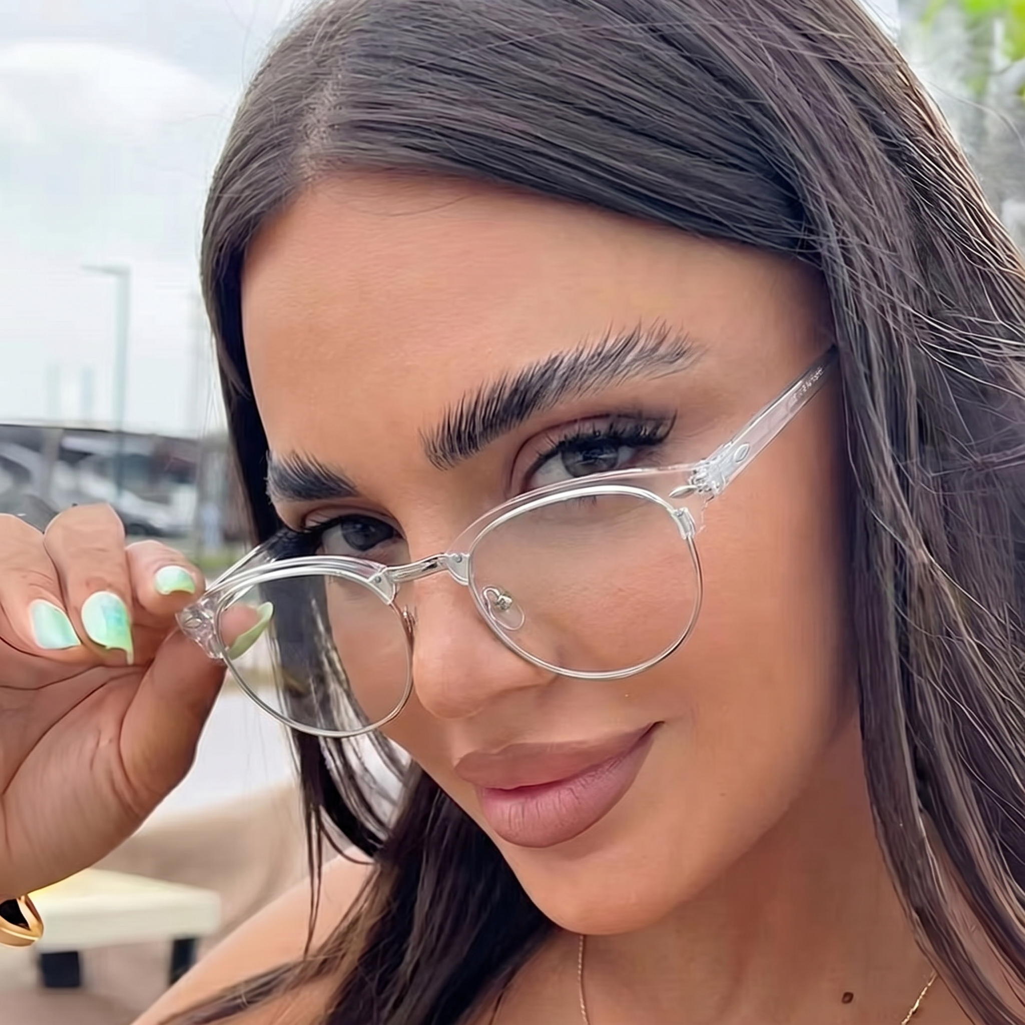 ✨Browline Glasses #zt-5161