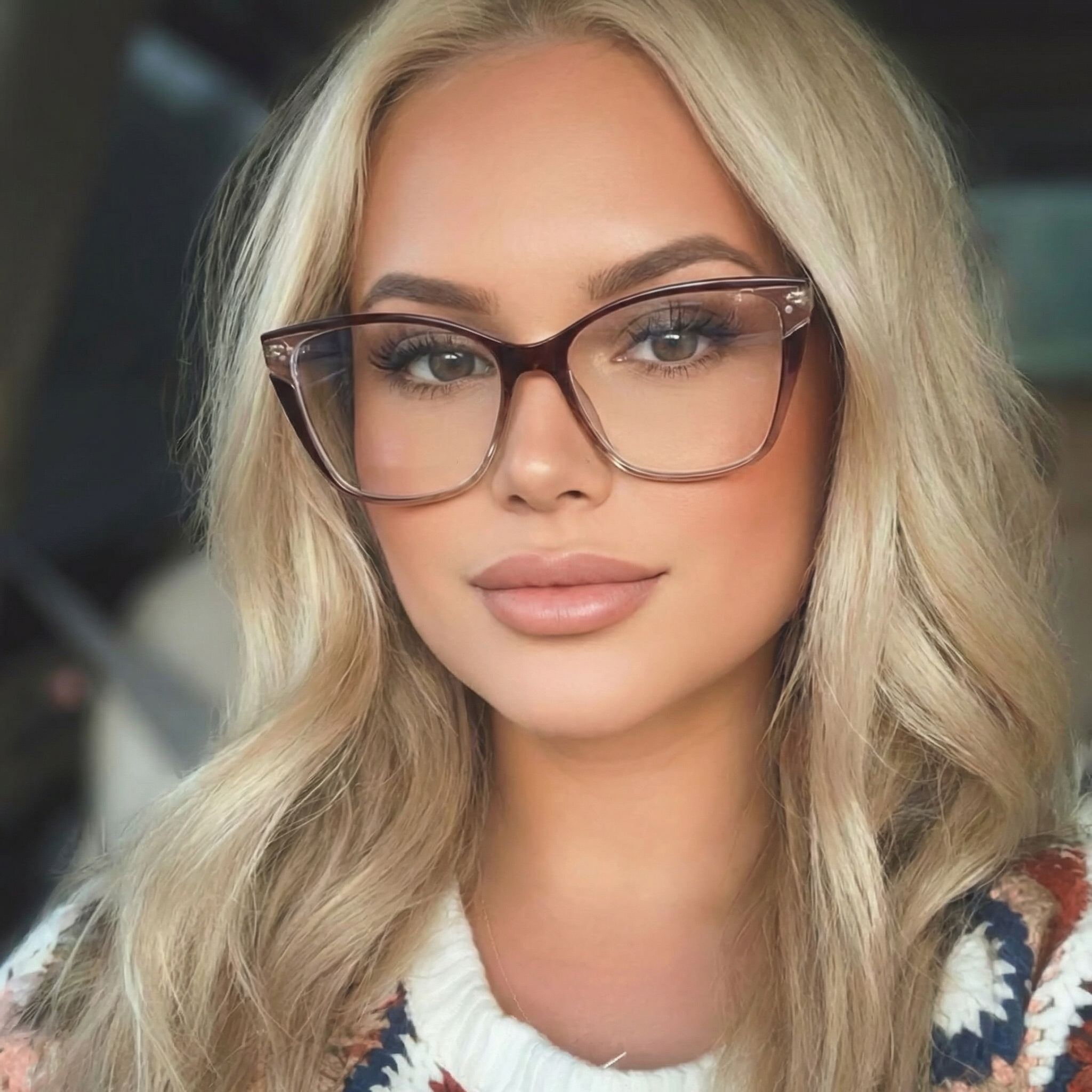 Square Glasses #wr-87134