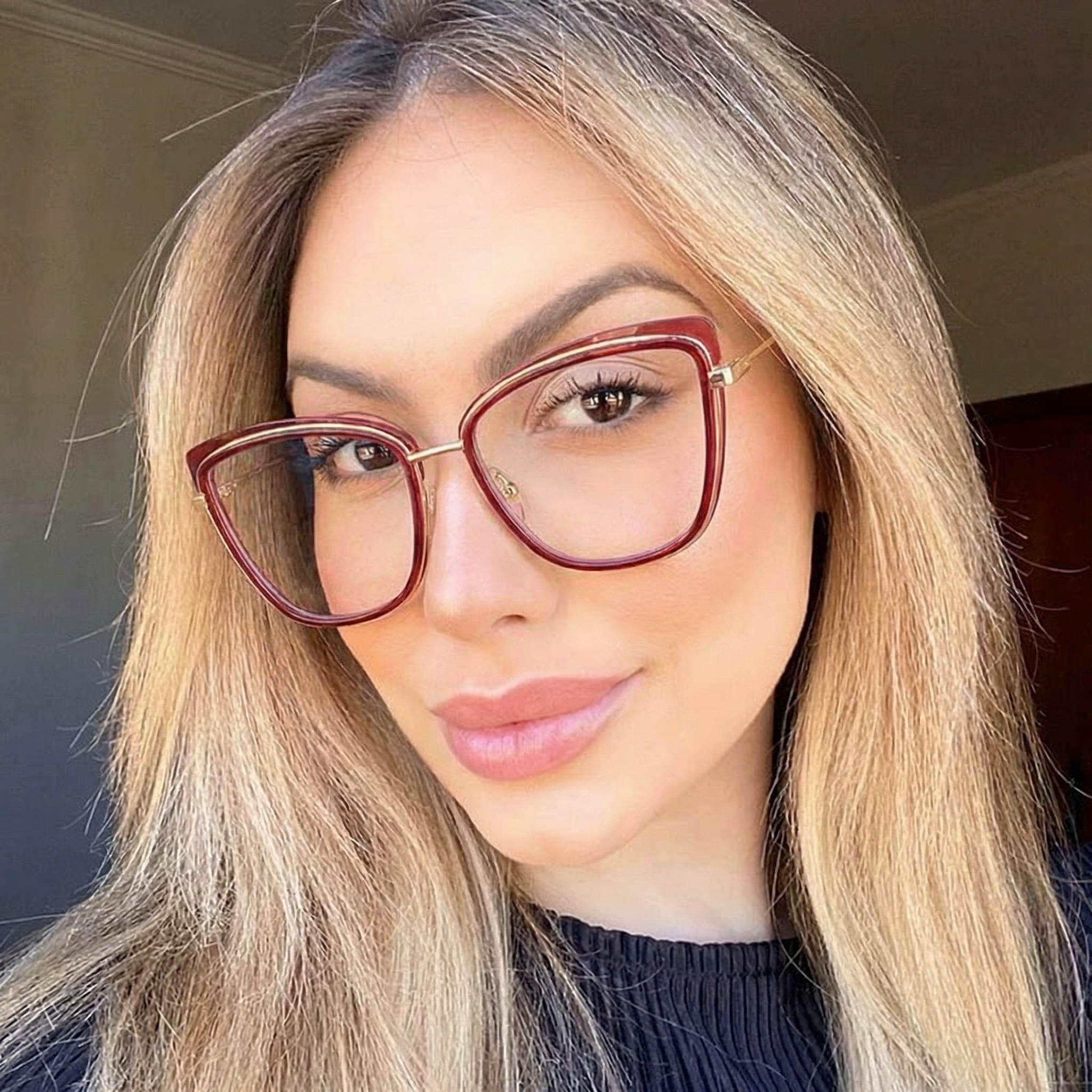 Square Glasses #wr-87146