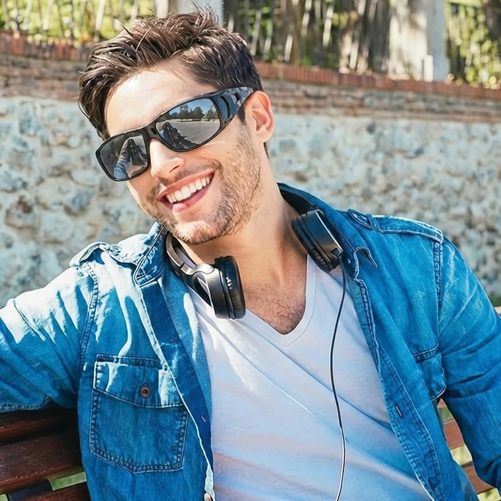 Rectangle Glasses #qc-0311