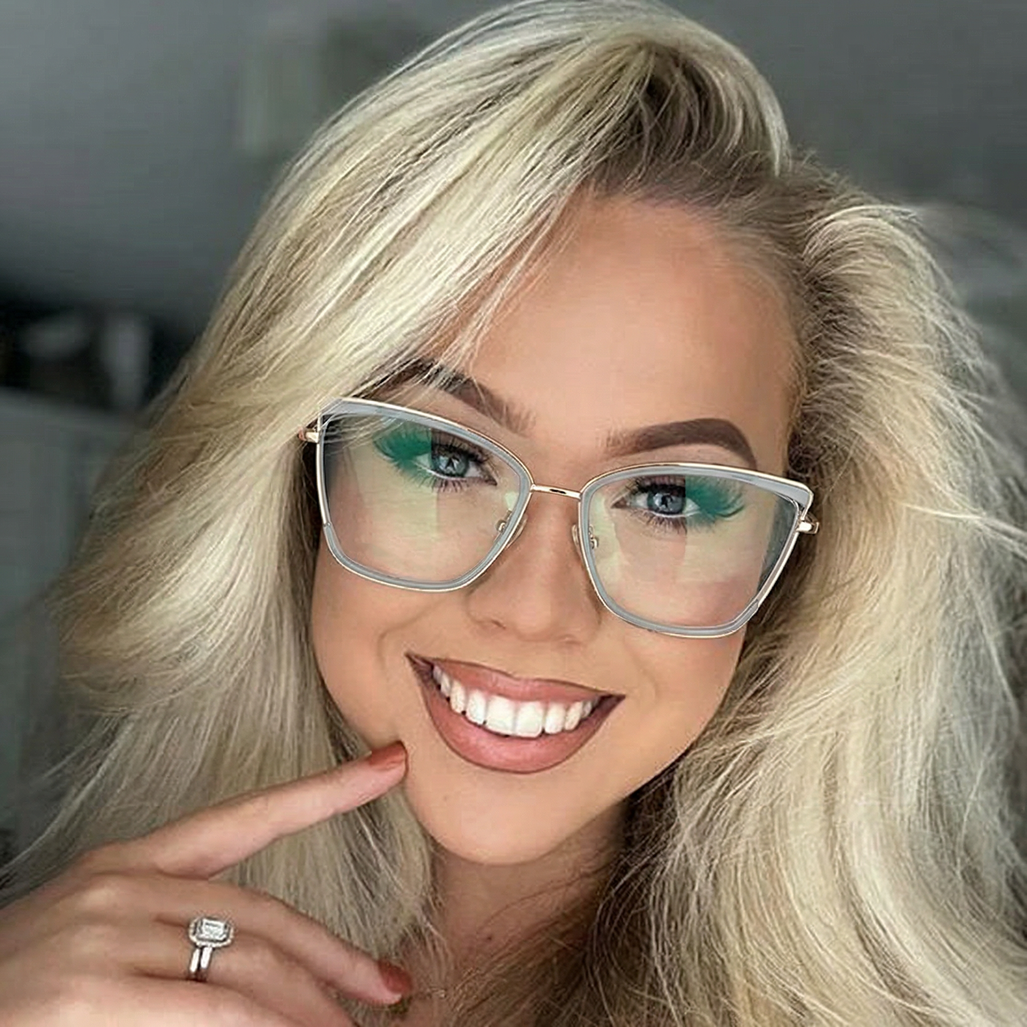 Square Glasses #wr-87104