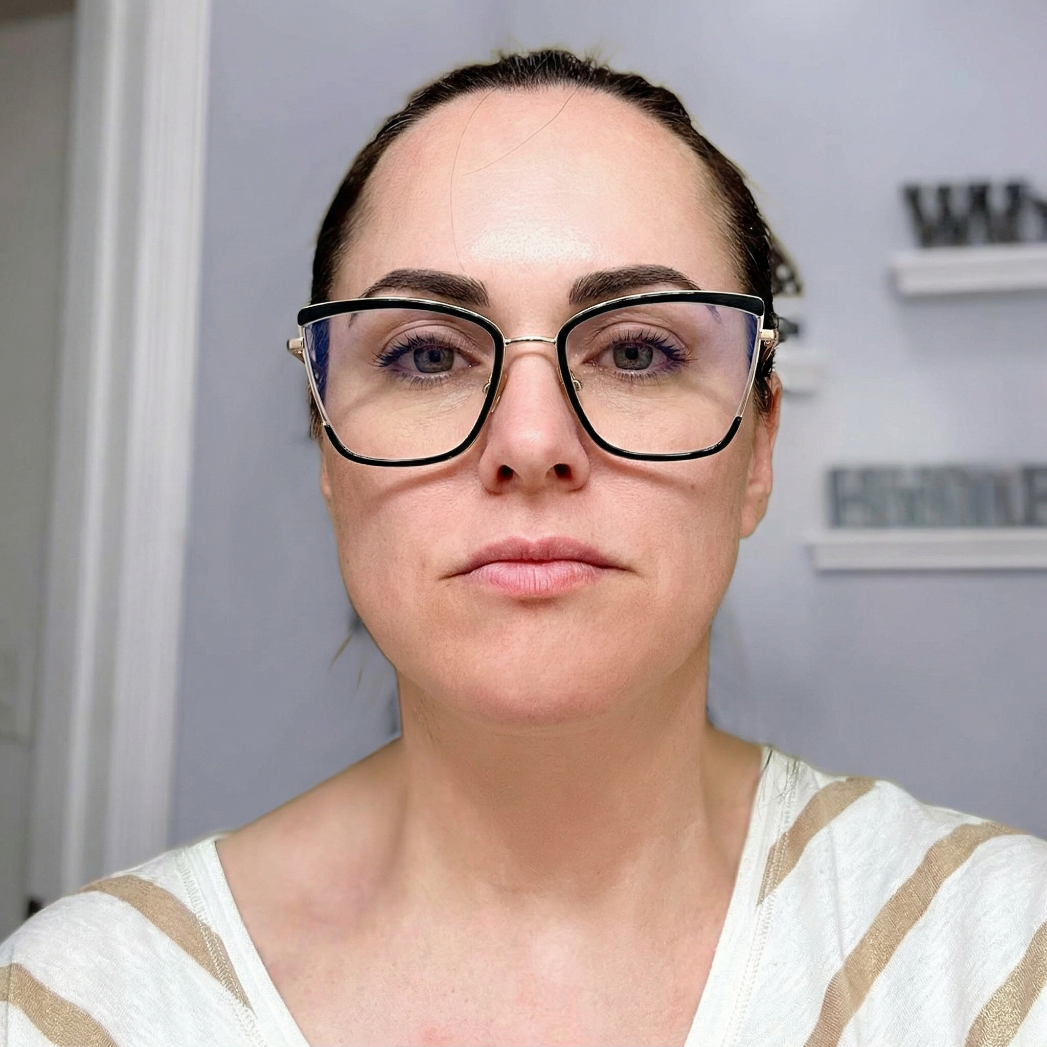 Square Glasses #wr-87104
