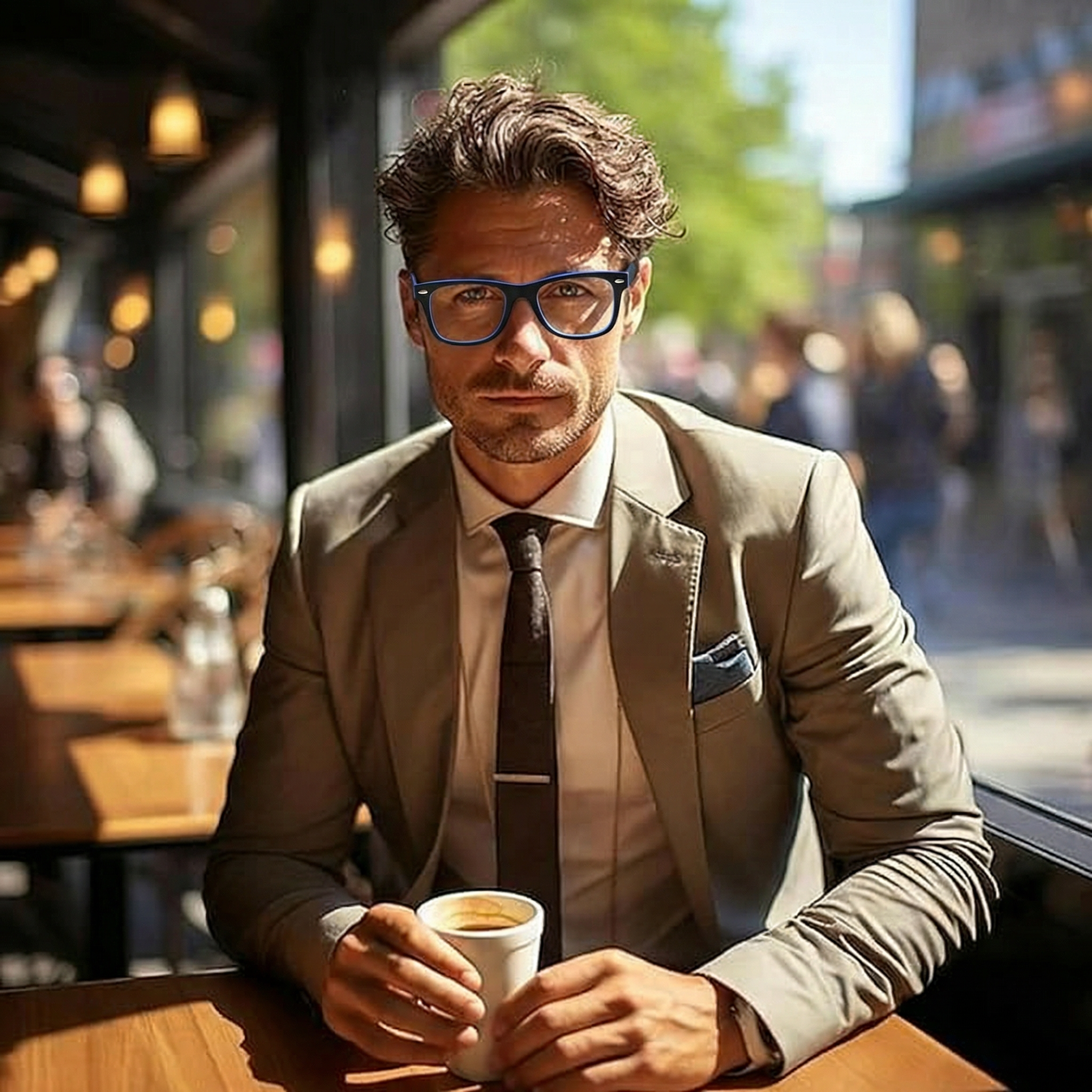 Square Glasses #bx-003