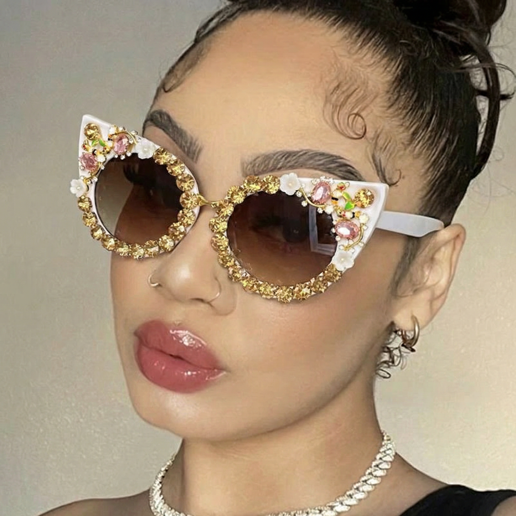 Cat-Eye Glasses #bx-80364