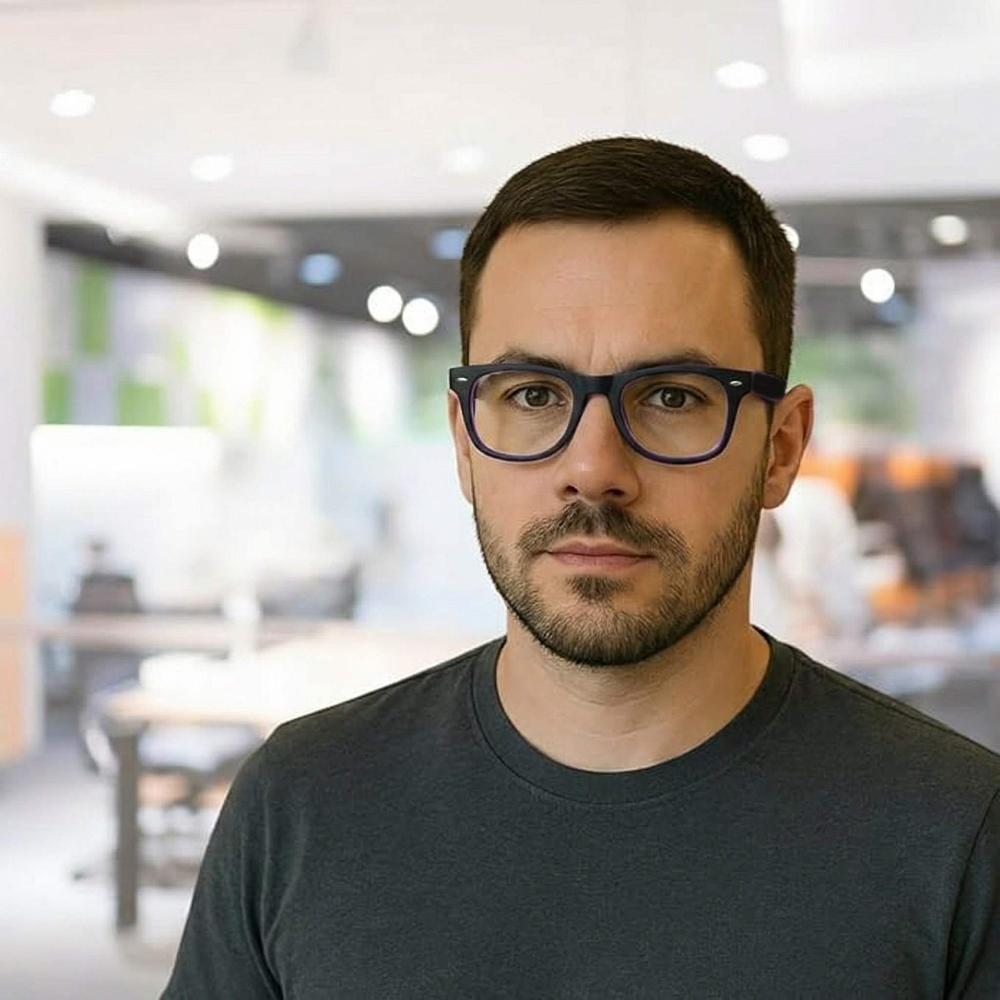 Square Glasses #bx-003