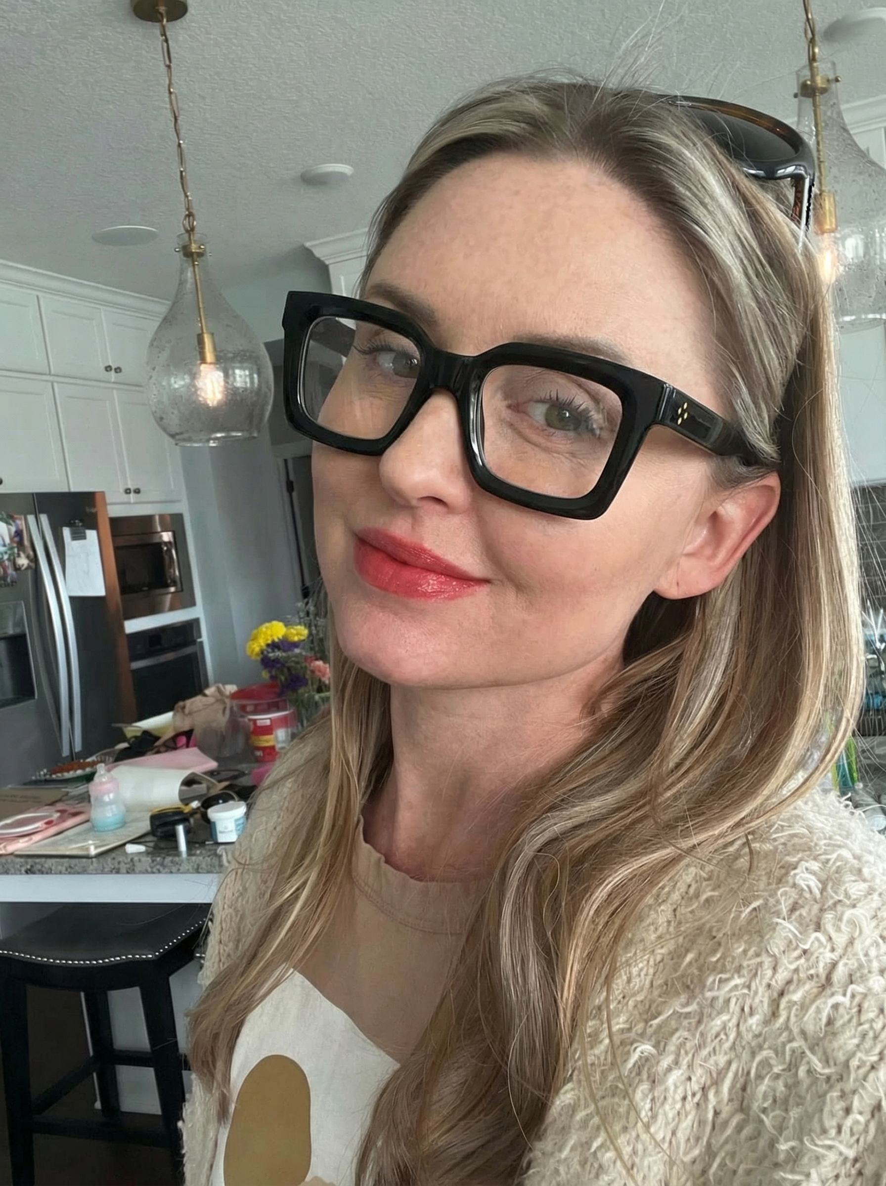 Square Glasses #jx-L543