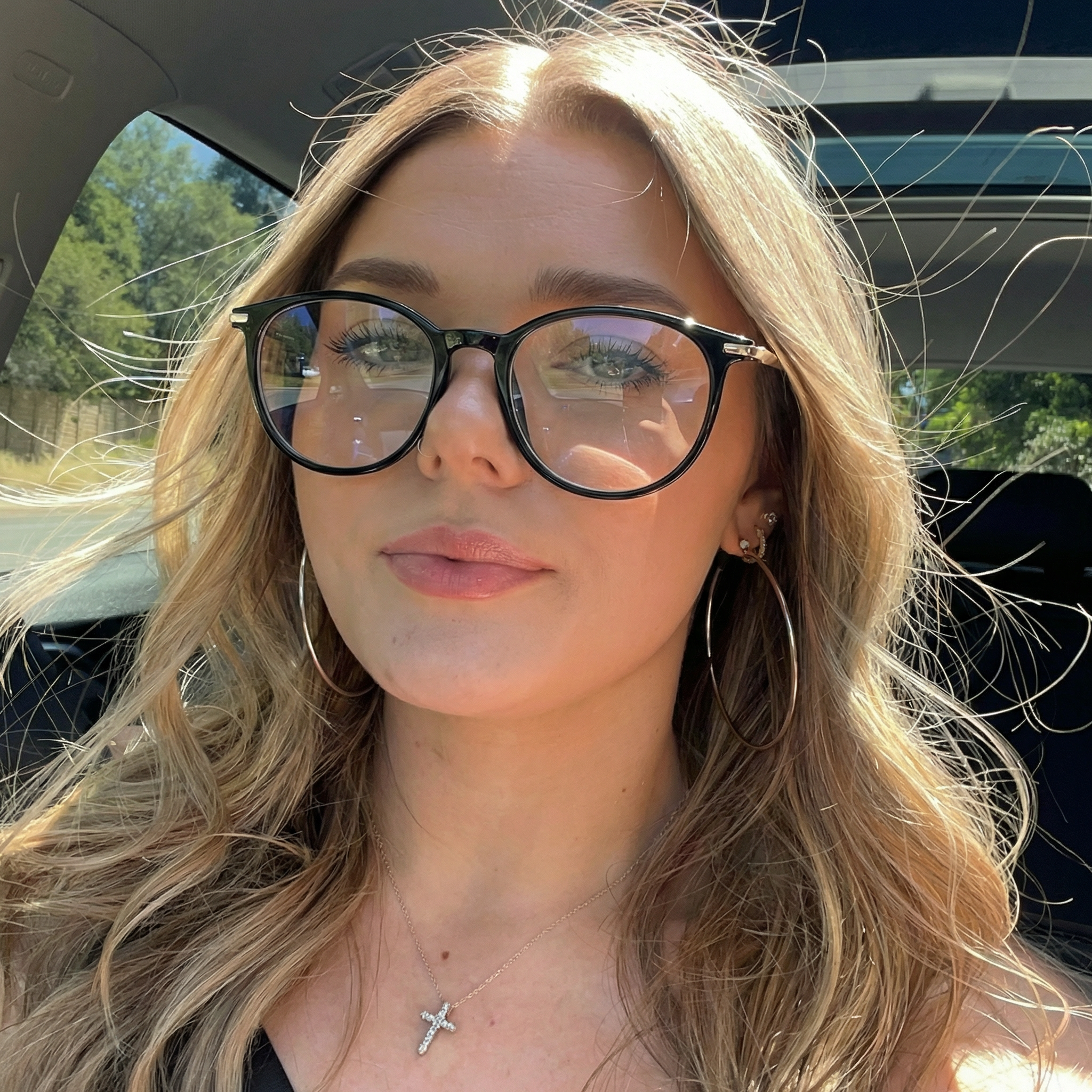 Cat-Eye Glasses #wr-87048