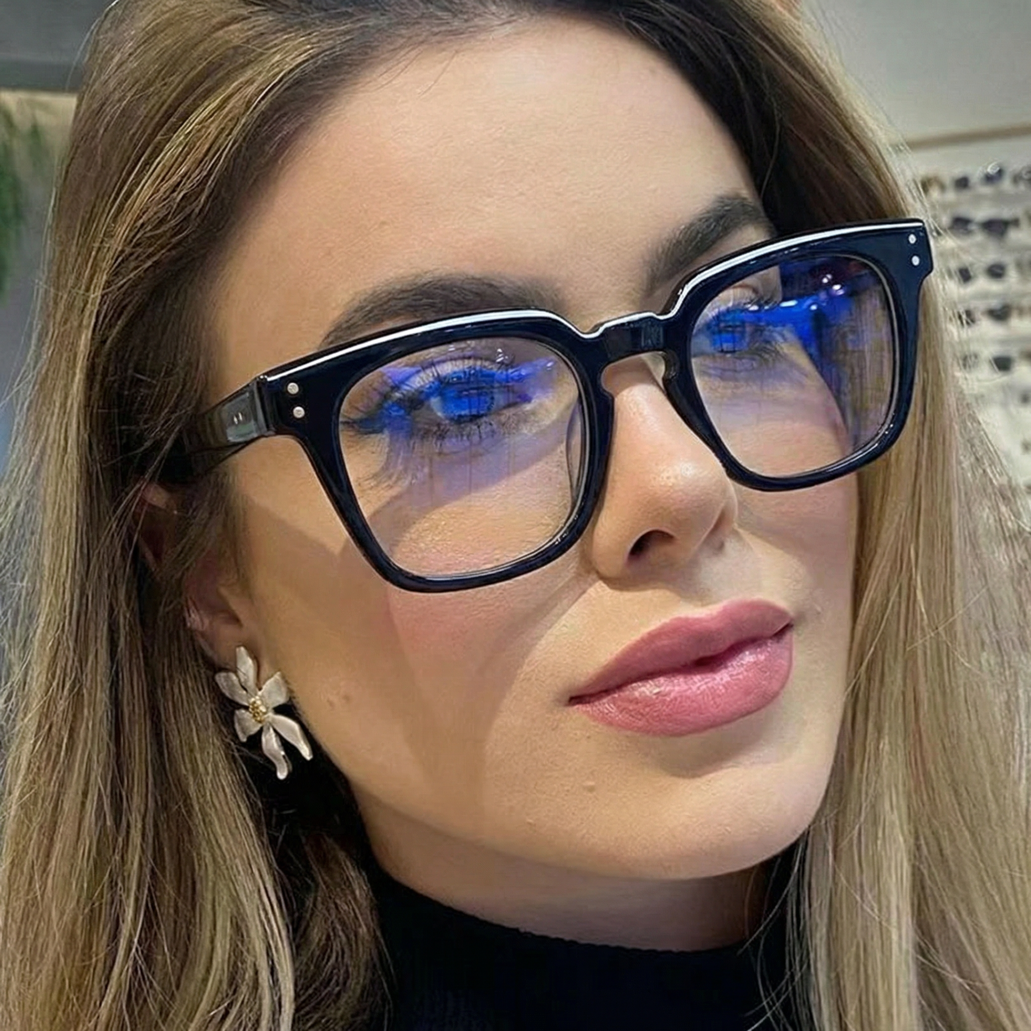 Square eyeglass #wl-3308
