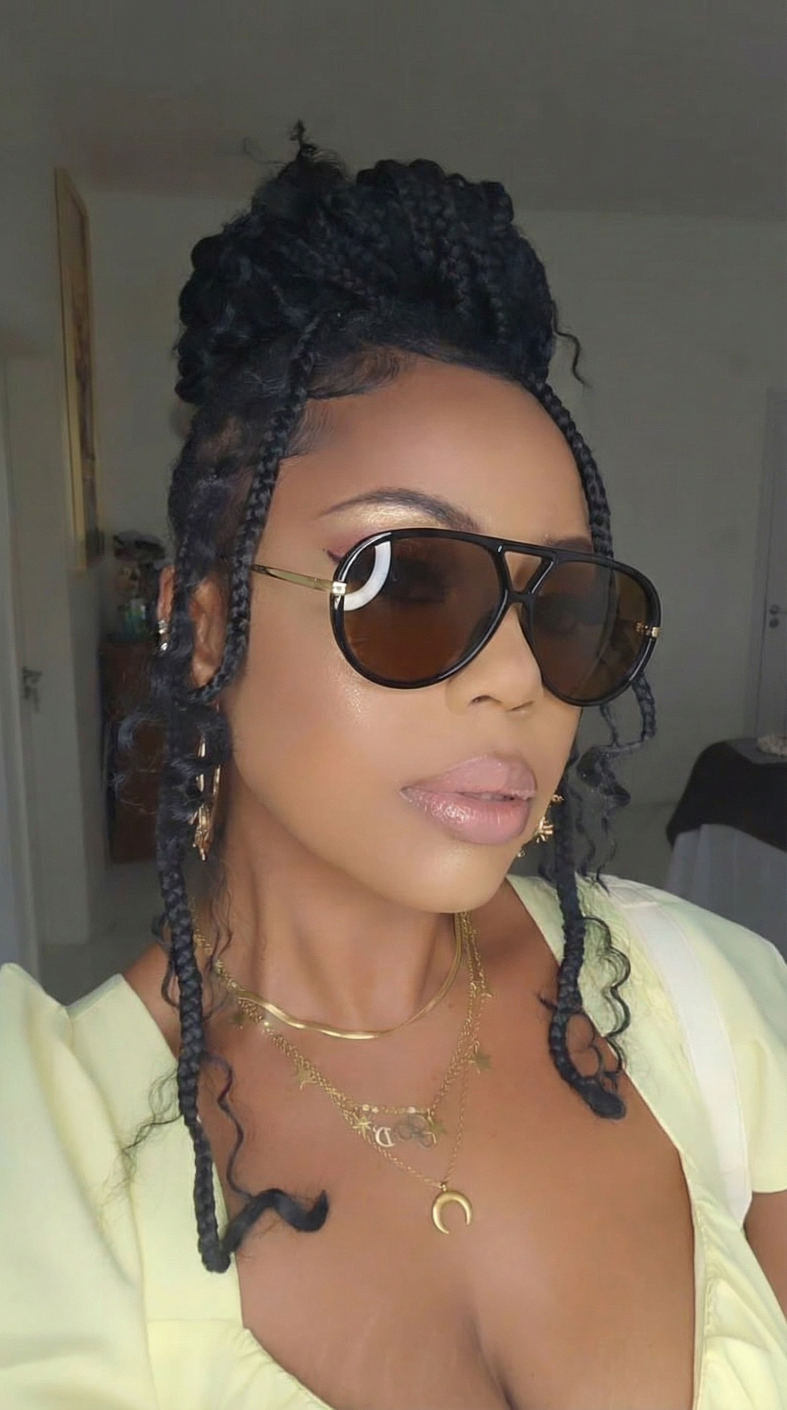 Aviator Sunglasses #bx-5529