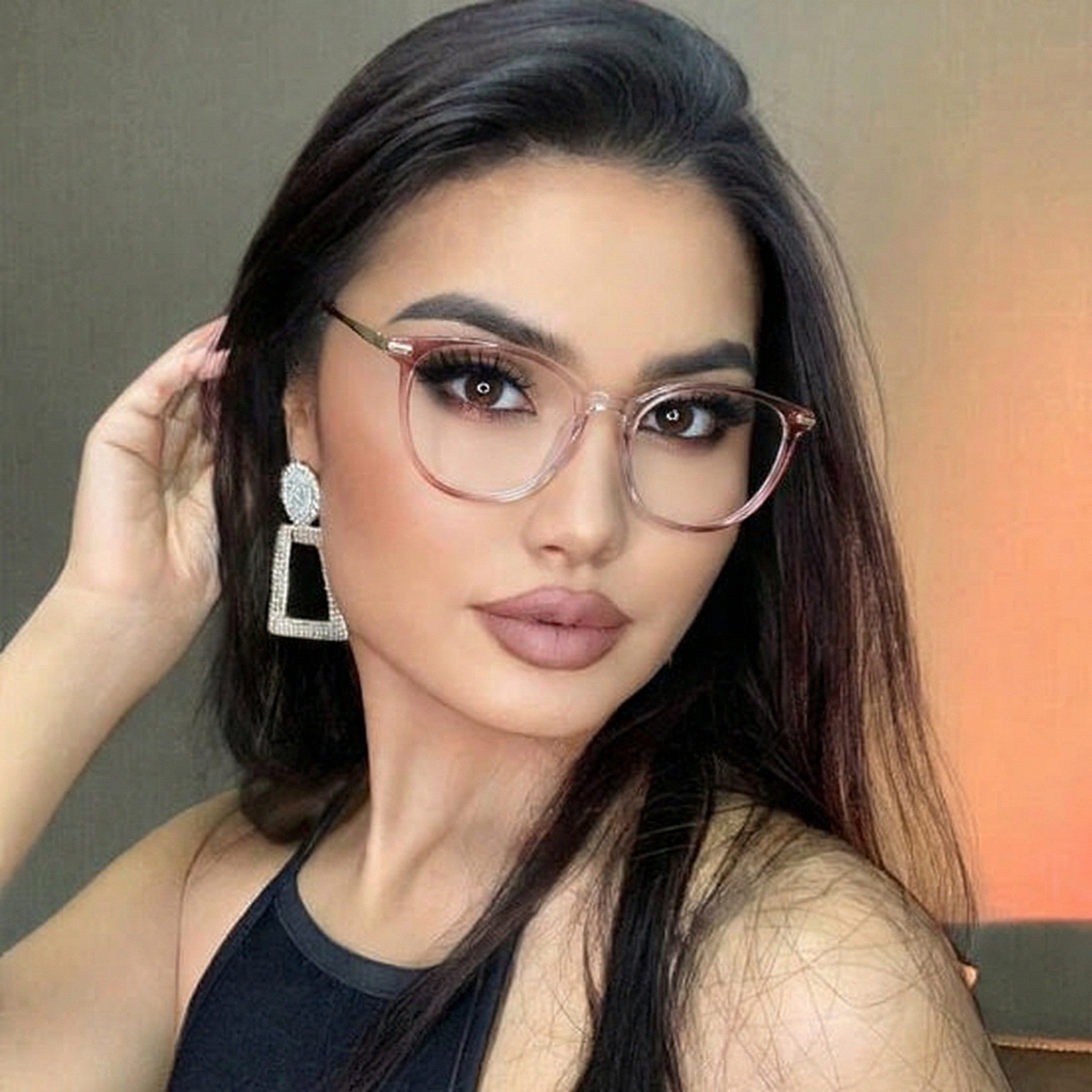 Cat-Eye Glasses #wr-87048