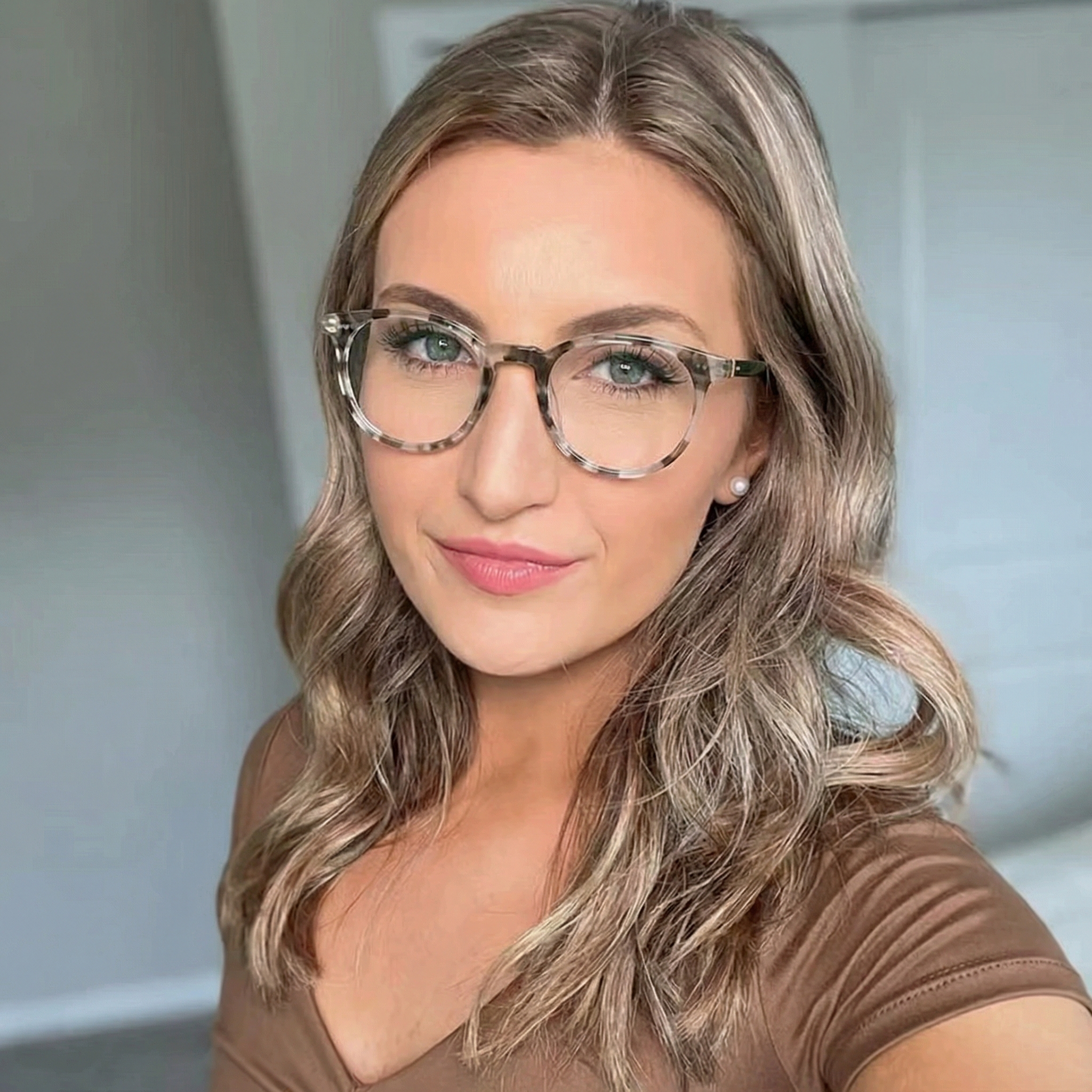 Oval Glasses #69-b005