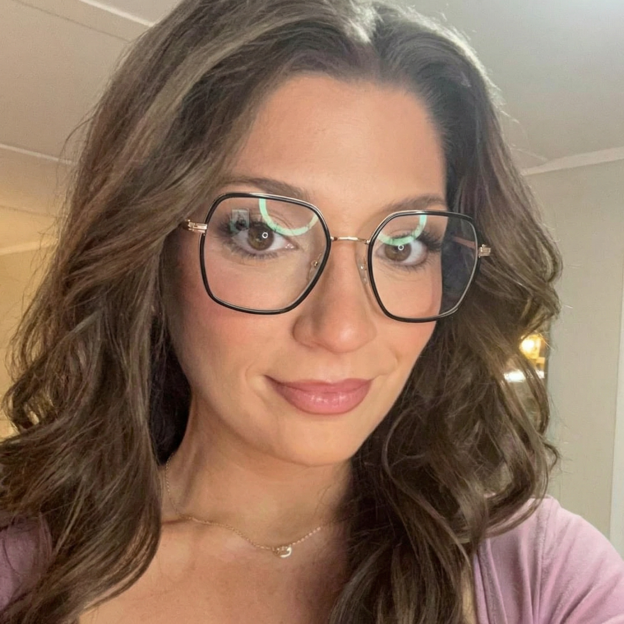 Square Glasses #wr-87175