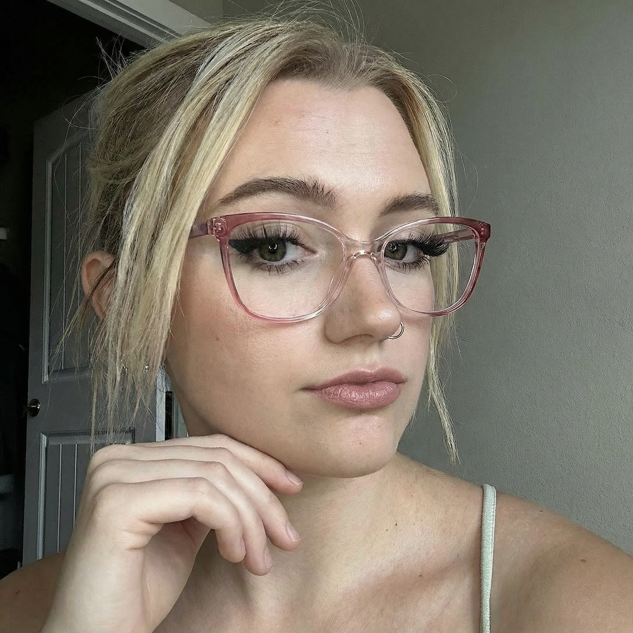 Cat-Eye Glasses #69-dtl011