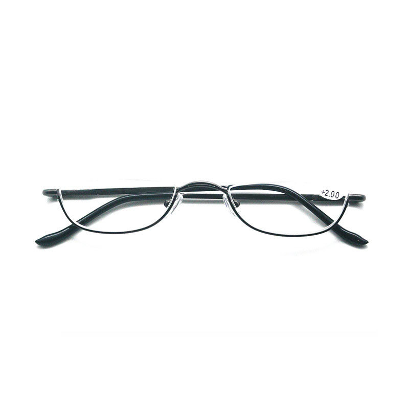 Half Rim Oval Glasses #xr-1219