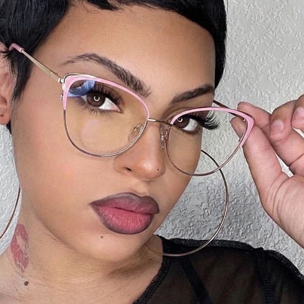 Cat-Eye Glasses #wr-87166