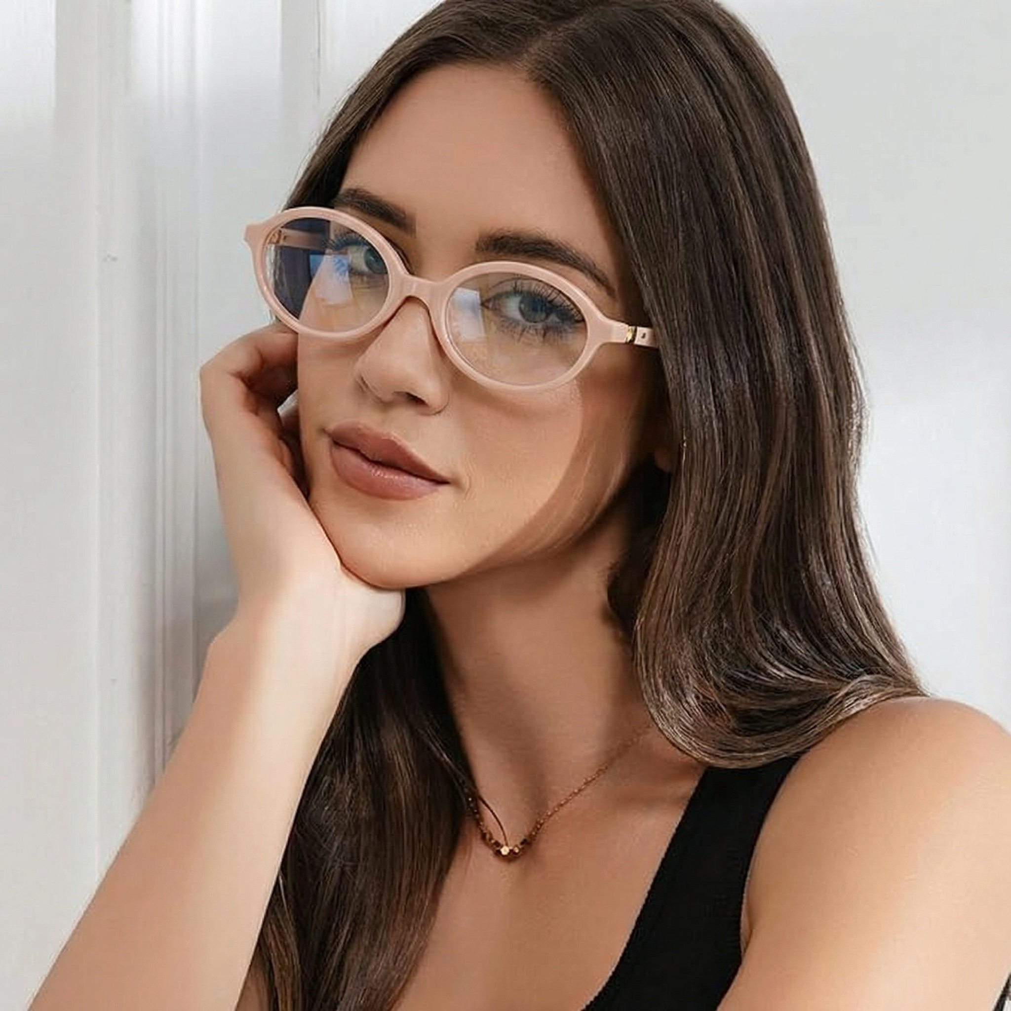 Oval Glasses  #xl-6058