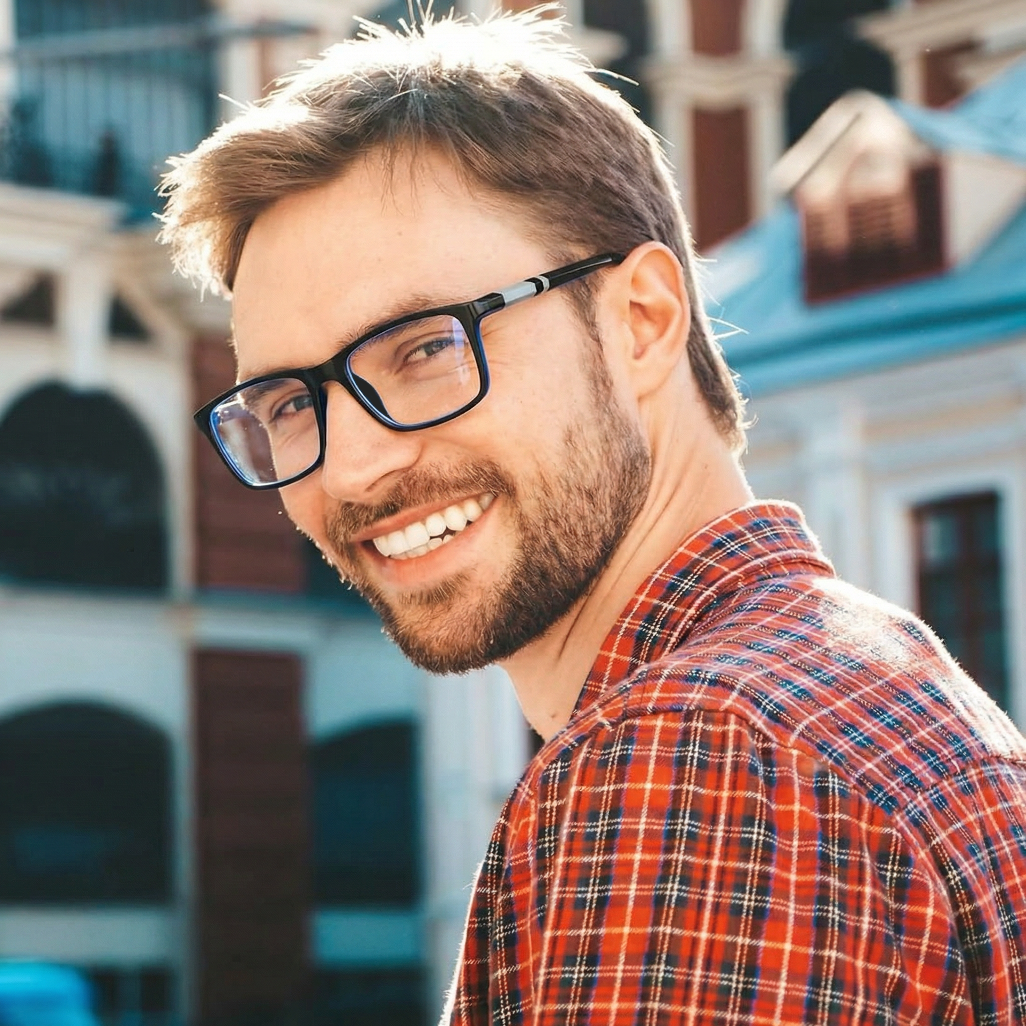 Rectangle Glasses #ml-8055