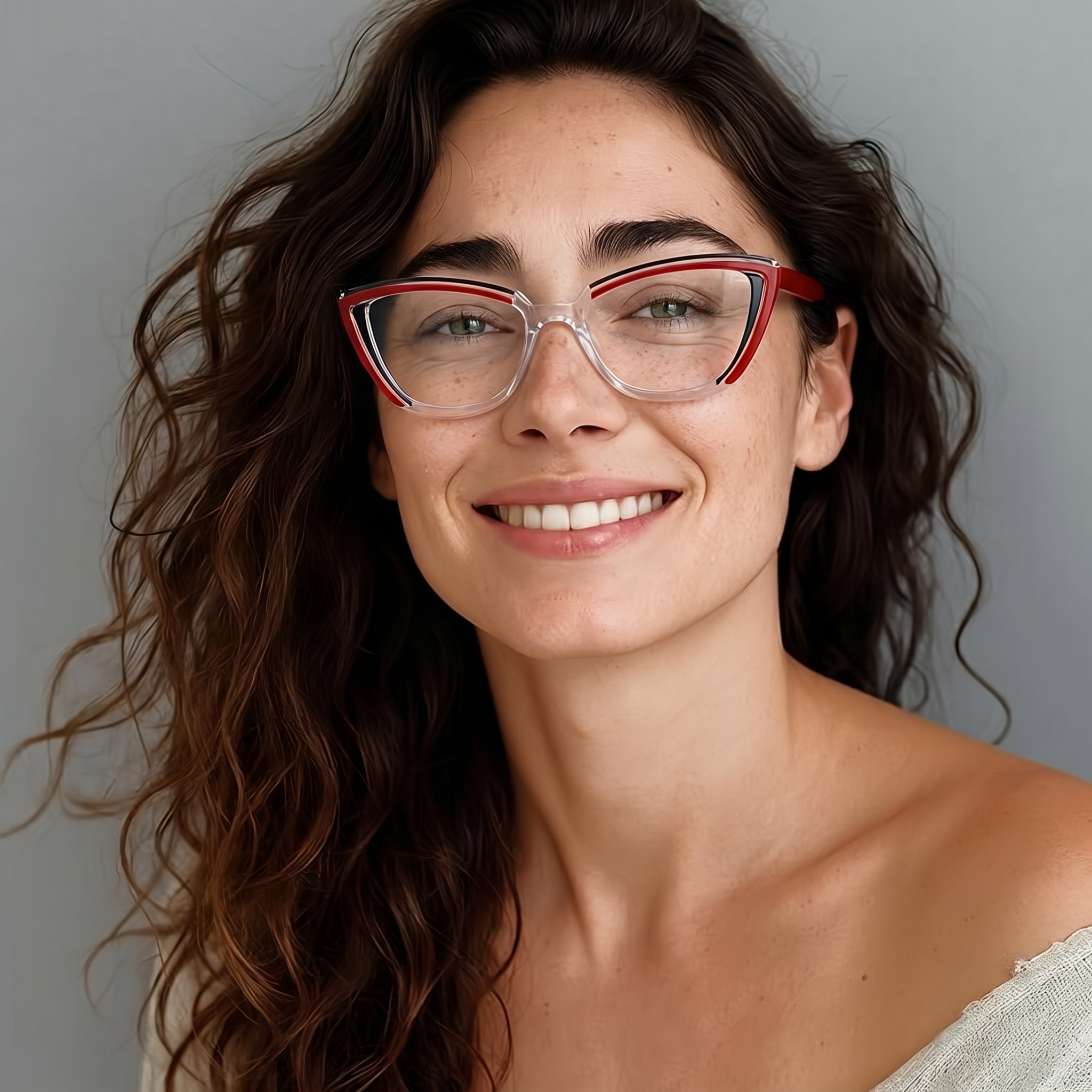 Cat-Eye Glasses #yh-879