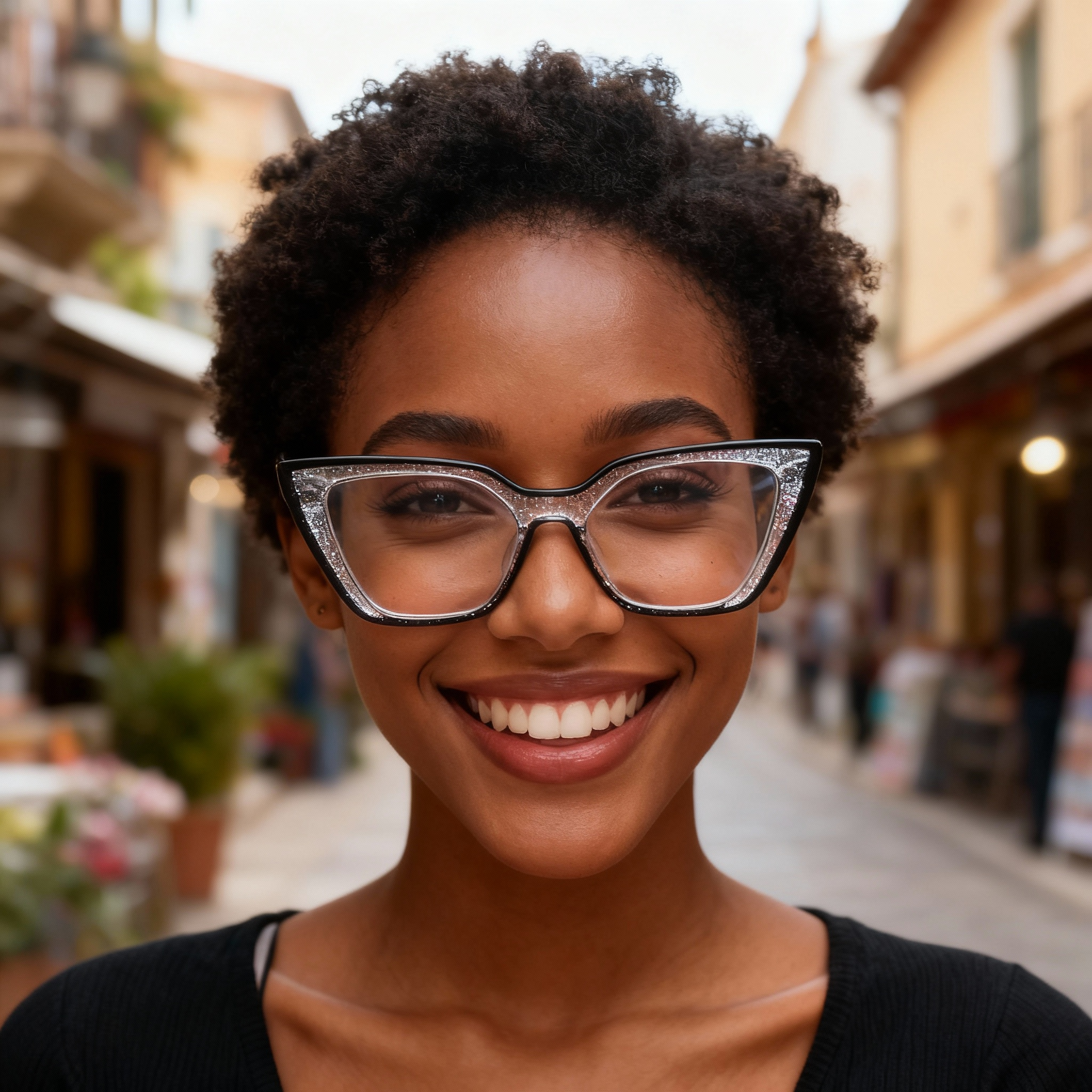 Square Glasses #69-cat88