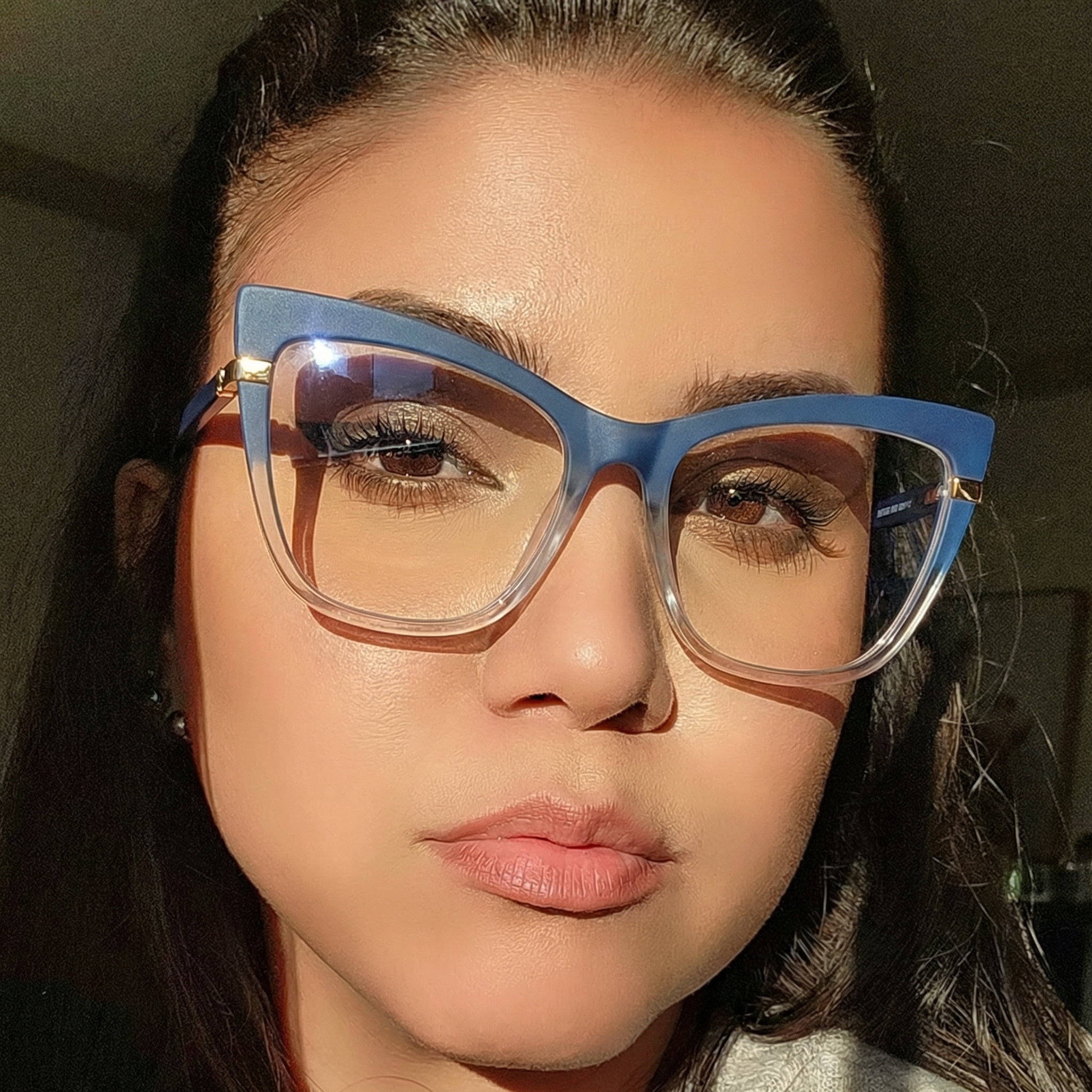 Cat-Eye Glasses #wr-87245