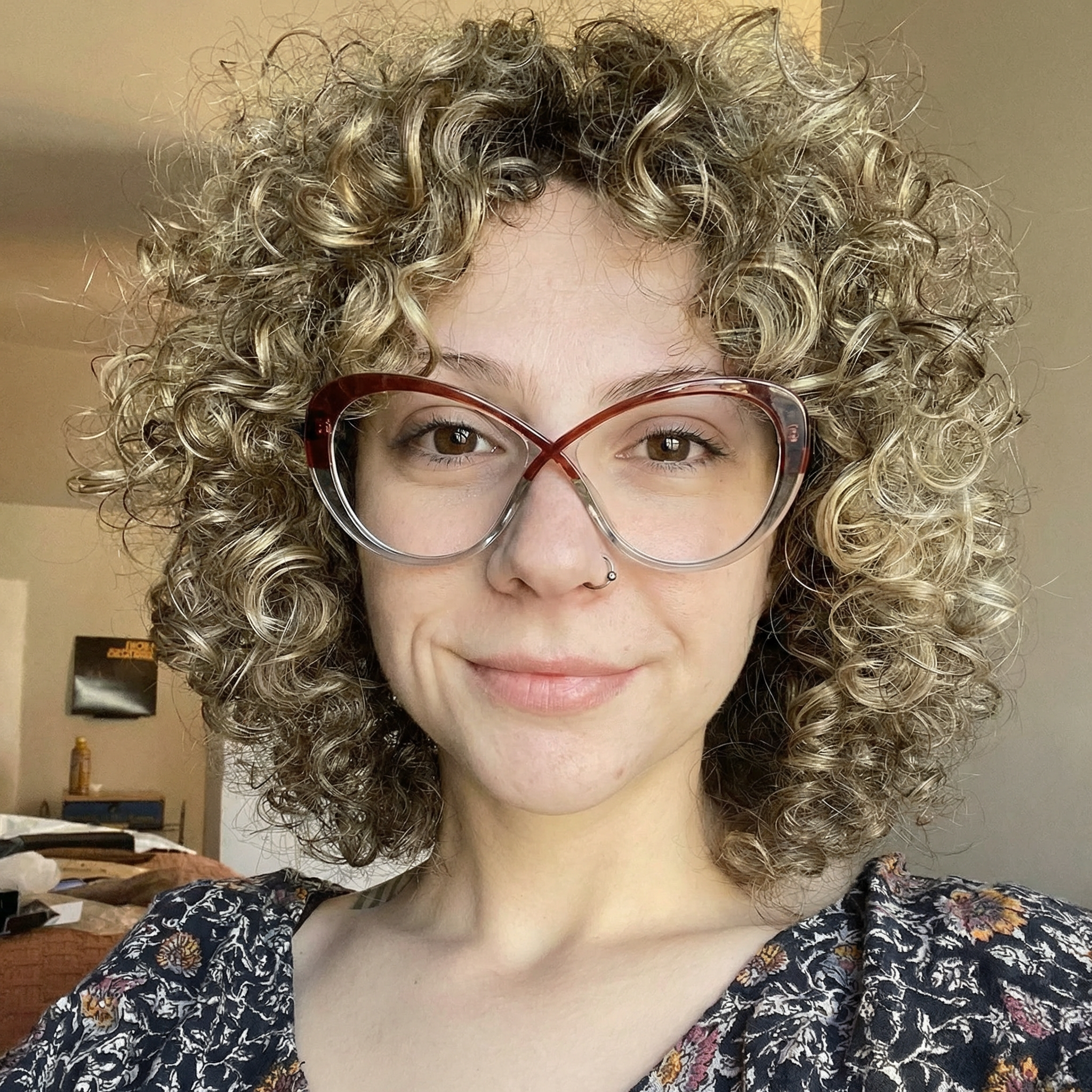 Cat-Eye Glasses #wr-87189