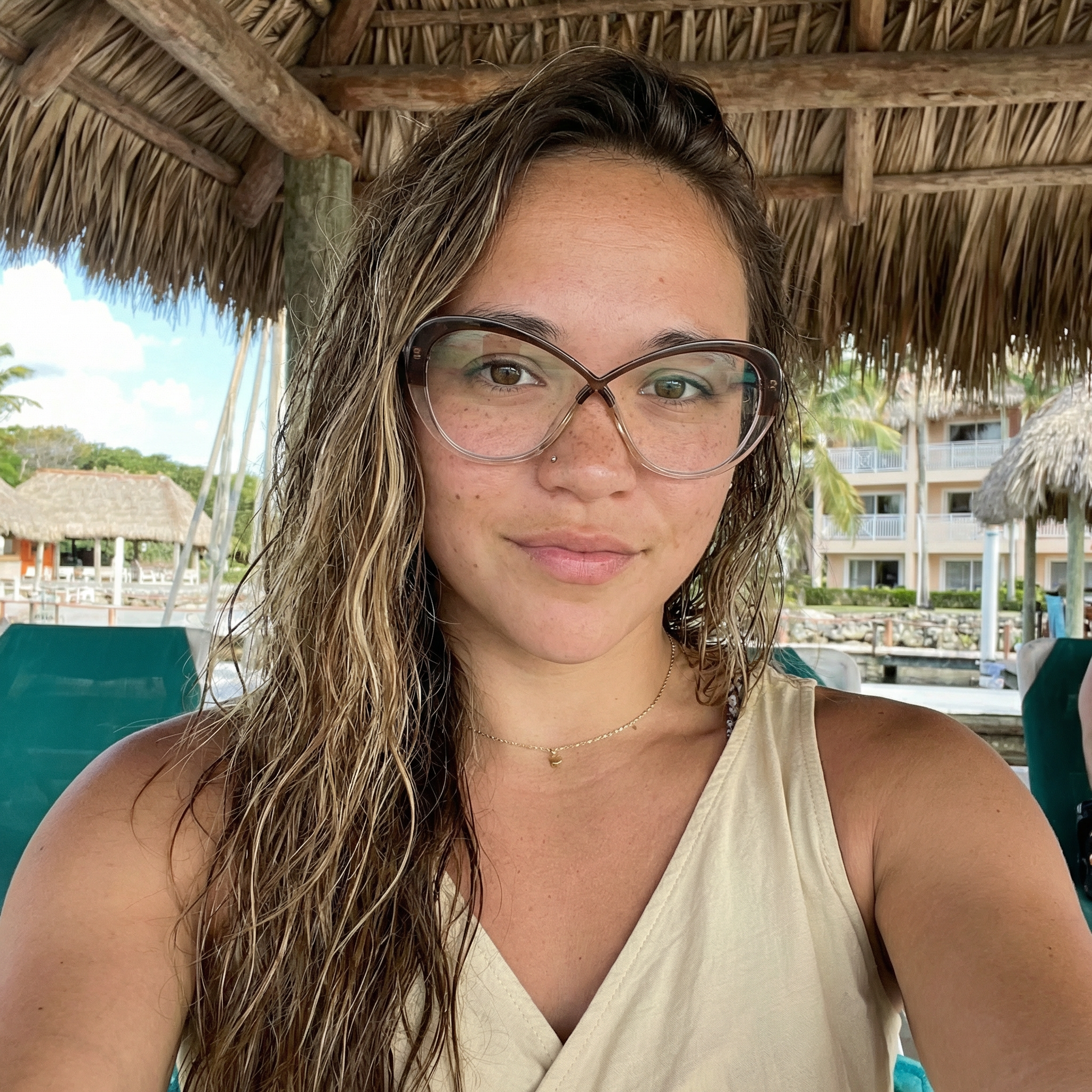 Cat-Eye Glasses #wr-87189