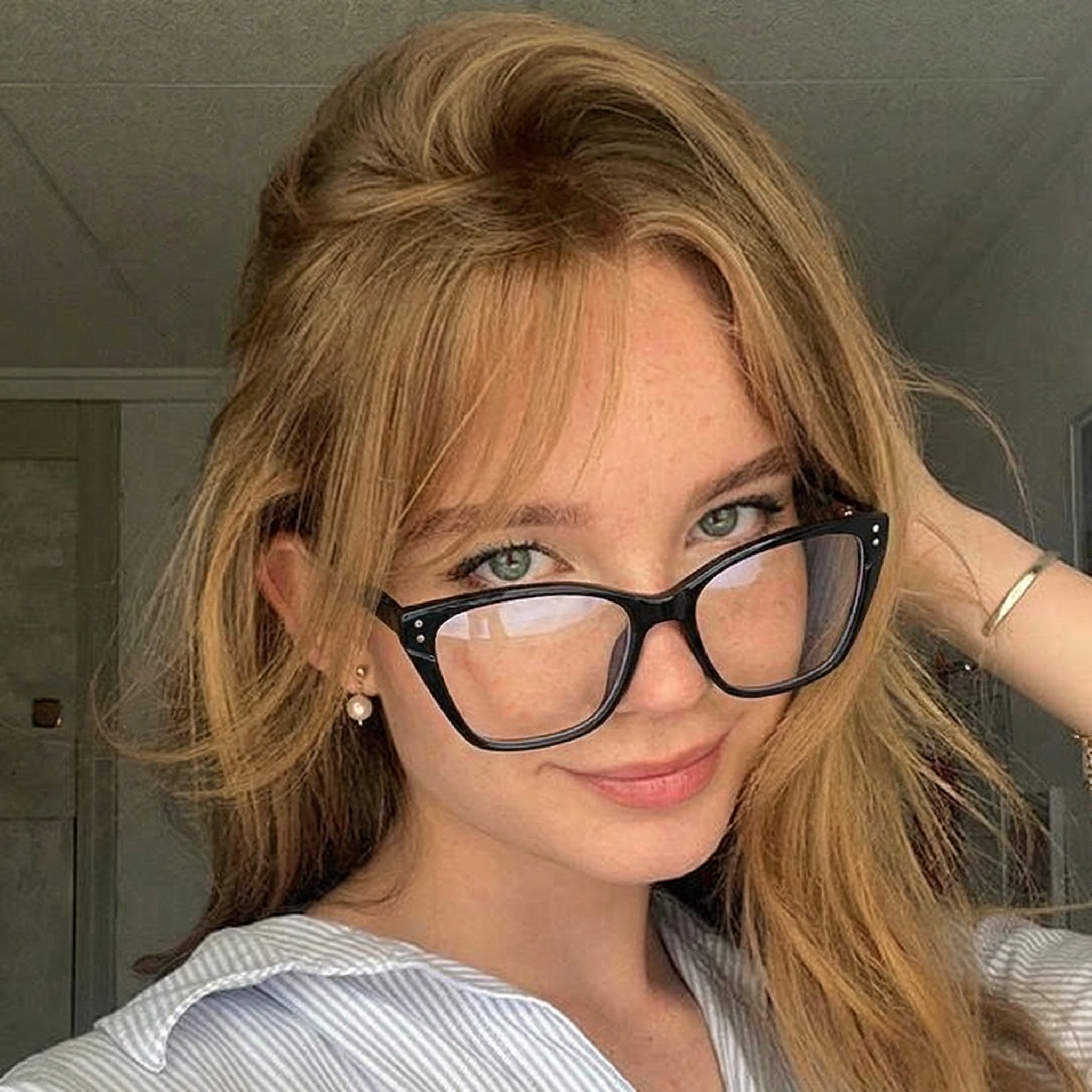 Square Glasses #wr-87134