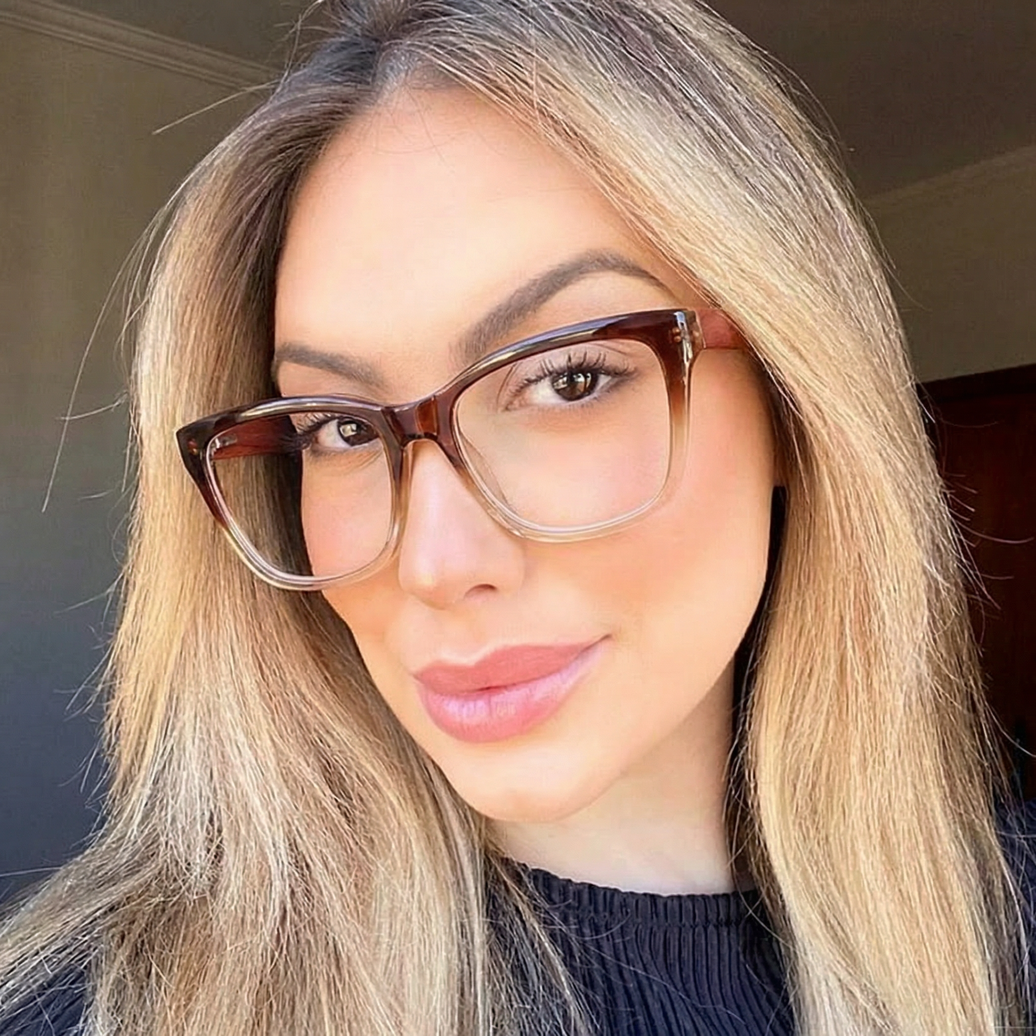 Square Glasses #69-k8097