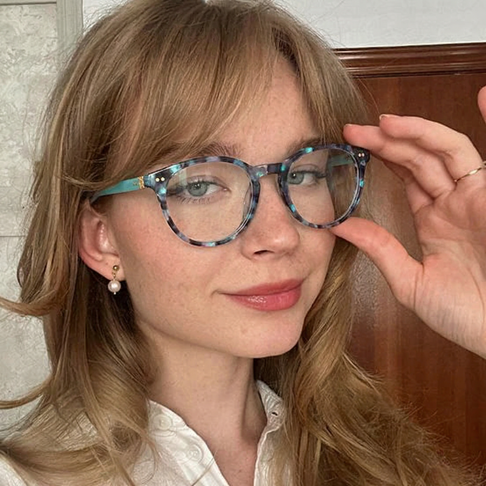 Oval Glasses #69-b005