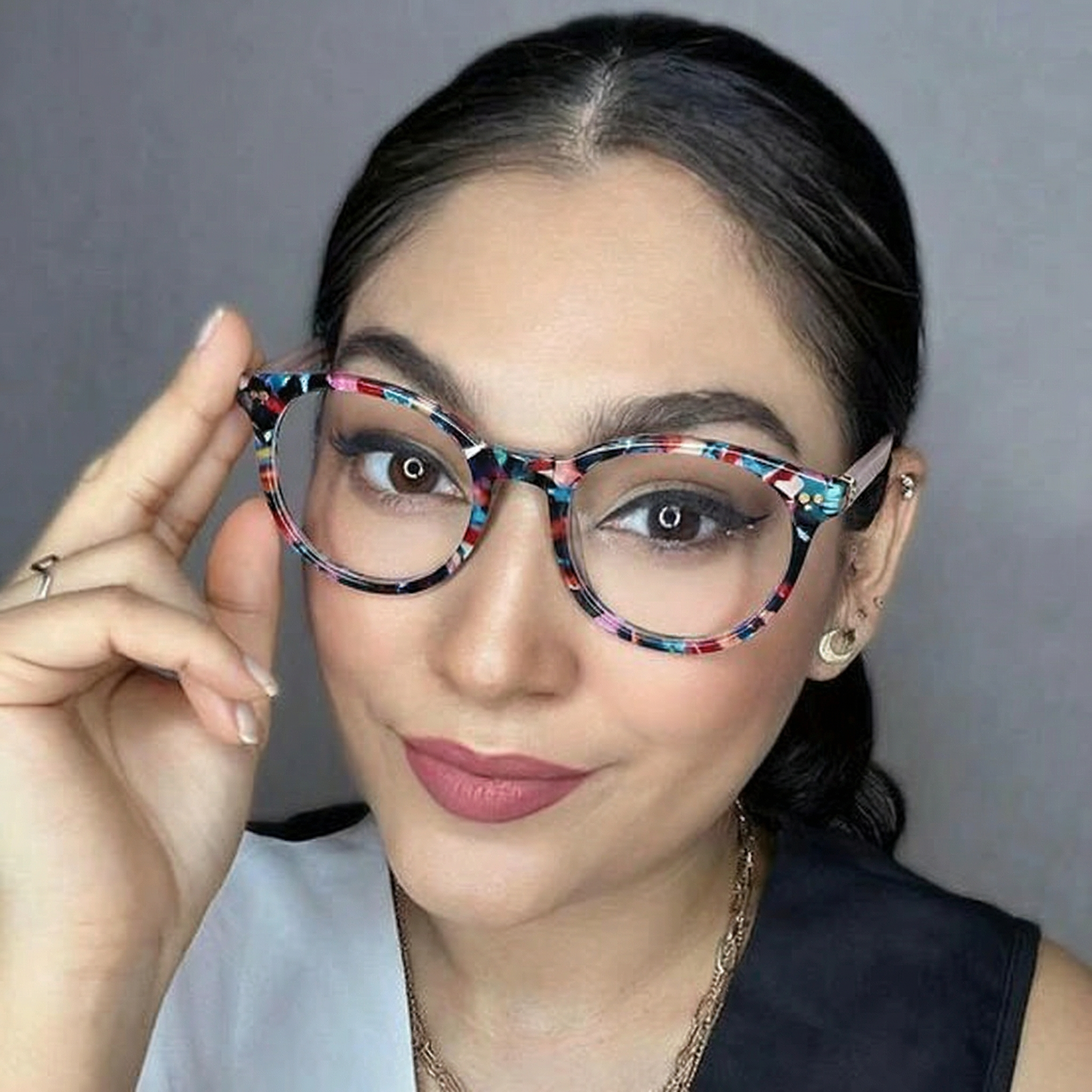 Oval Glasses #69-b005