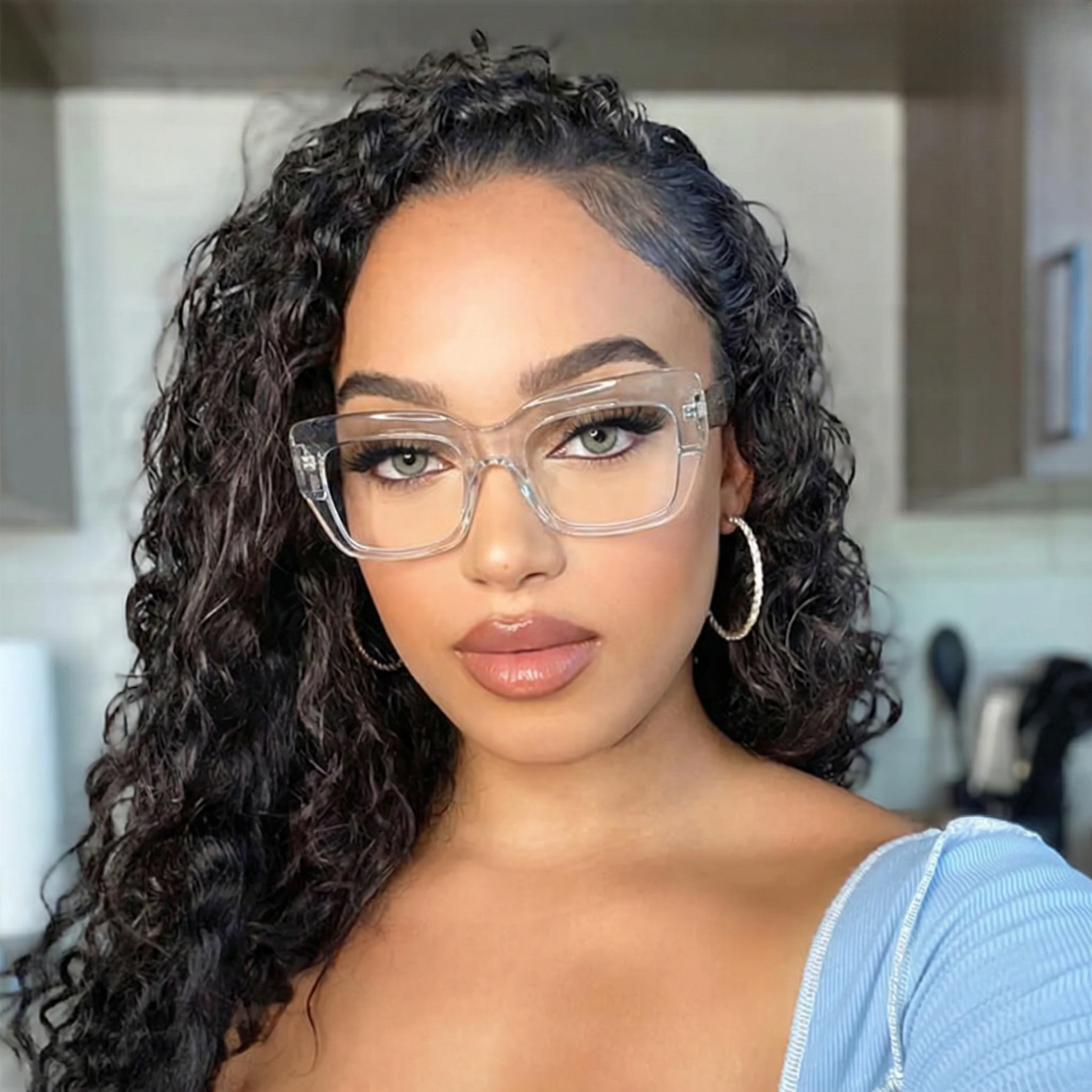 Square Glasses #69-a19727