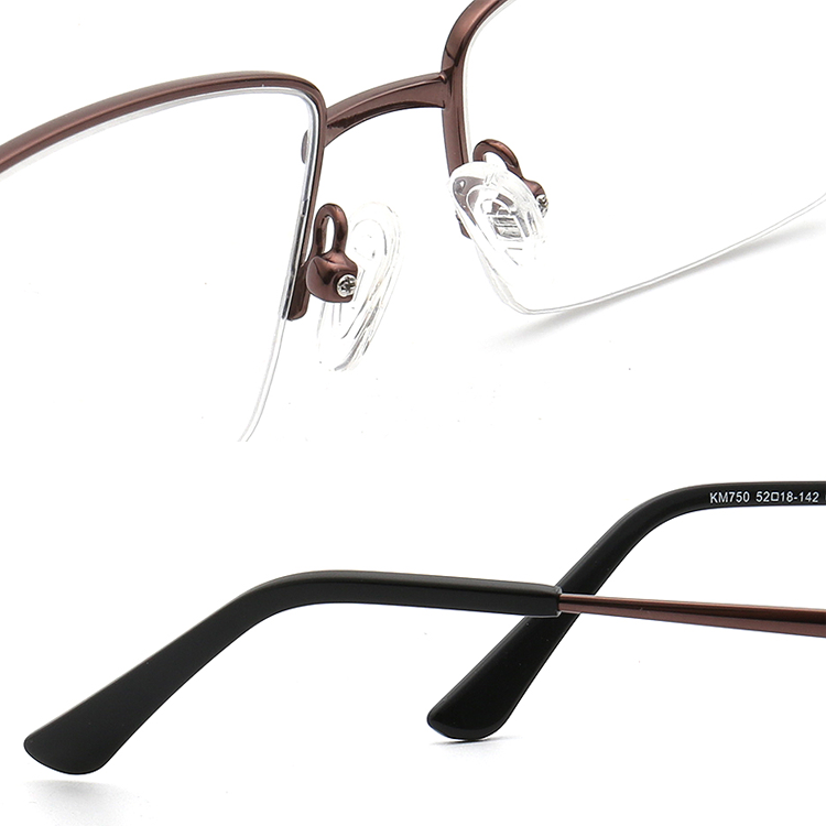 ✨Half Rim Rectangle Glasses #69-km751