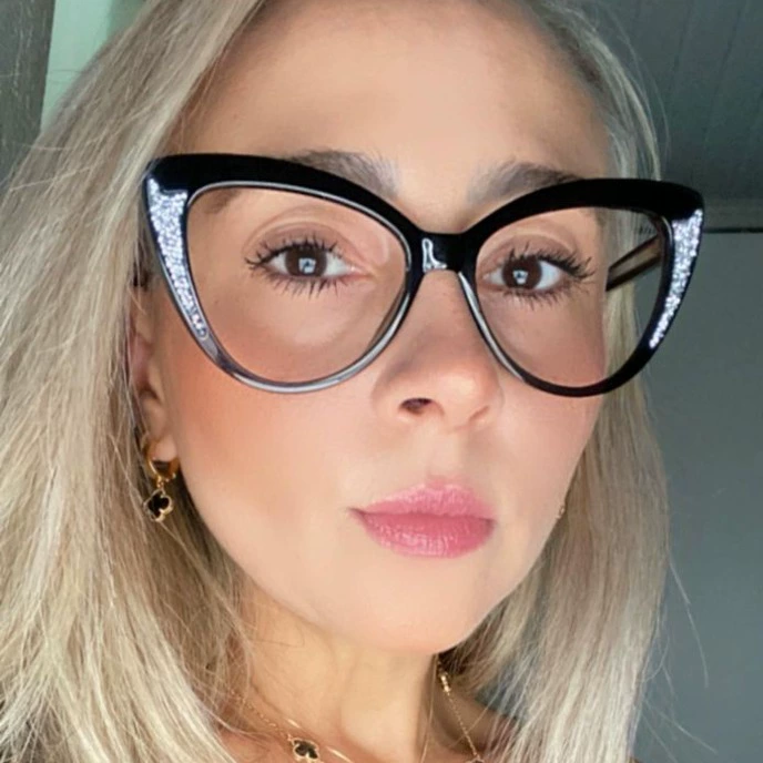 Cat-Eye Glasses #wr-87301