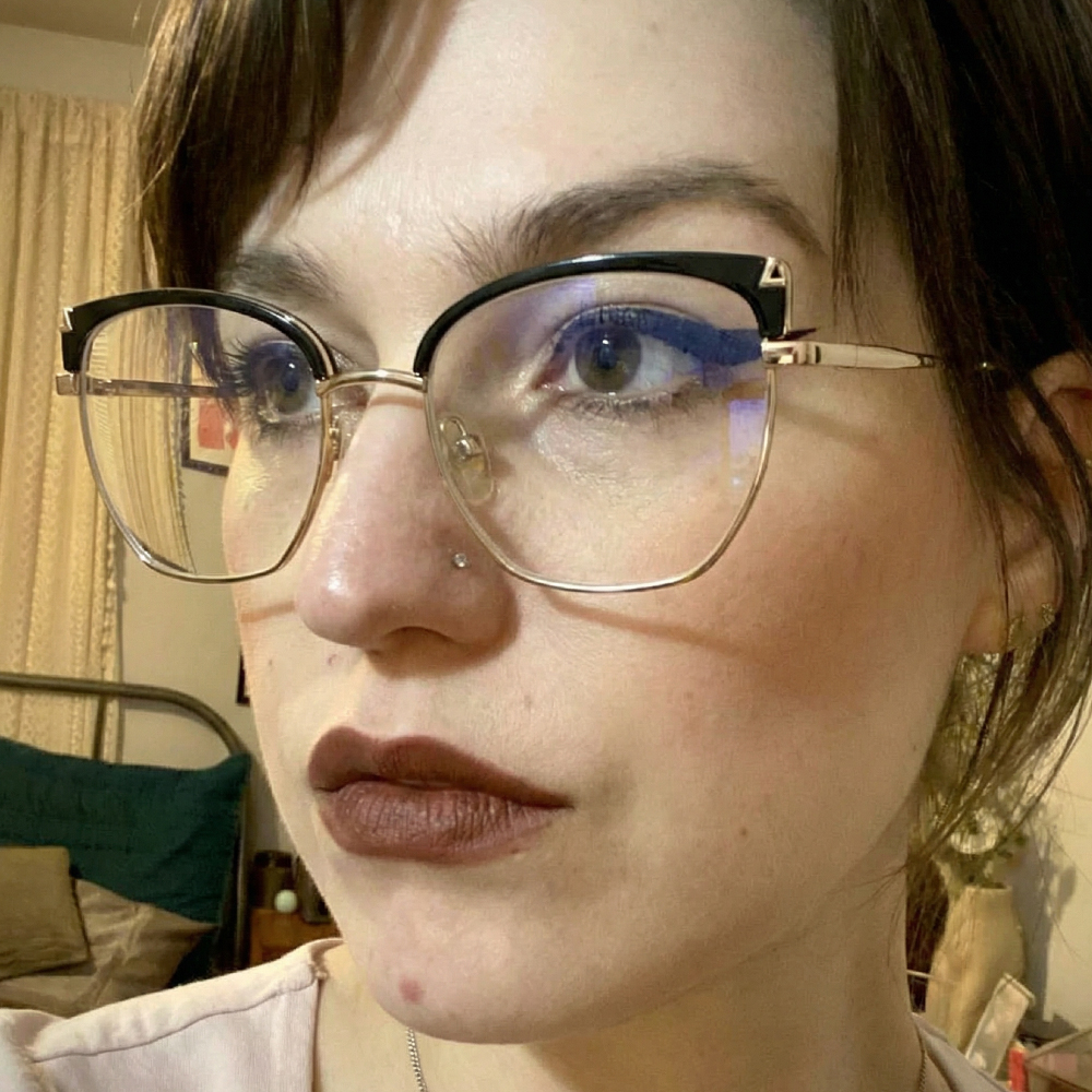 Cat-Eye Glasses #wr-87331