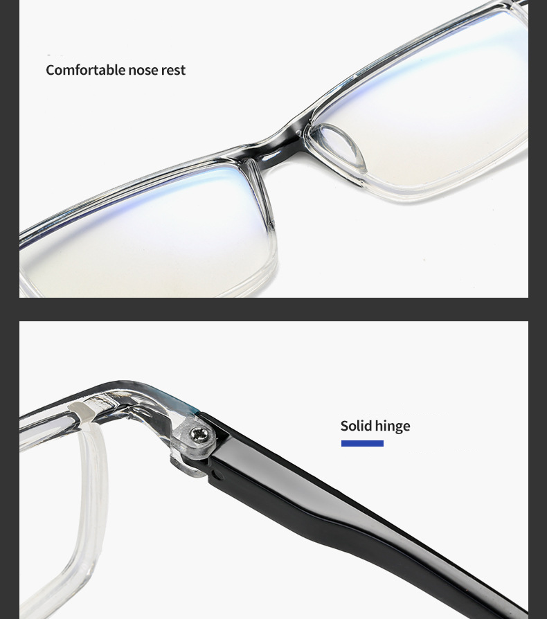 Rectangle Glasses #bx-023