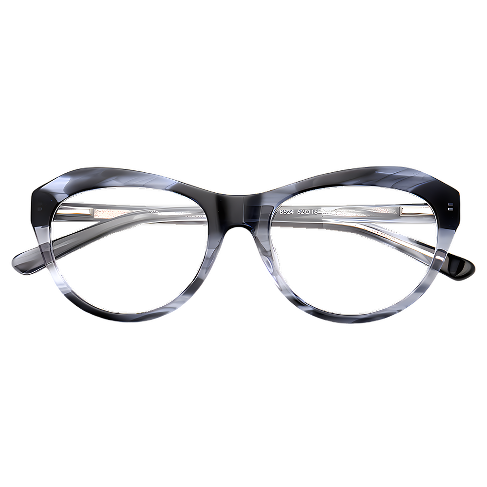 Cat-Eye Glasses #69-6524-scoolglasses