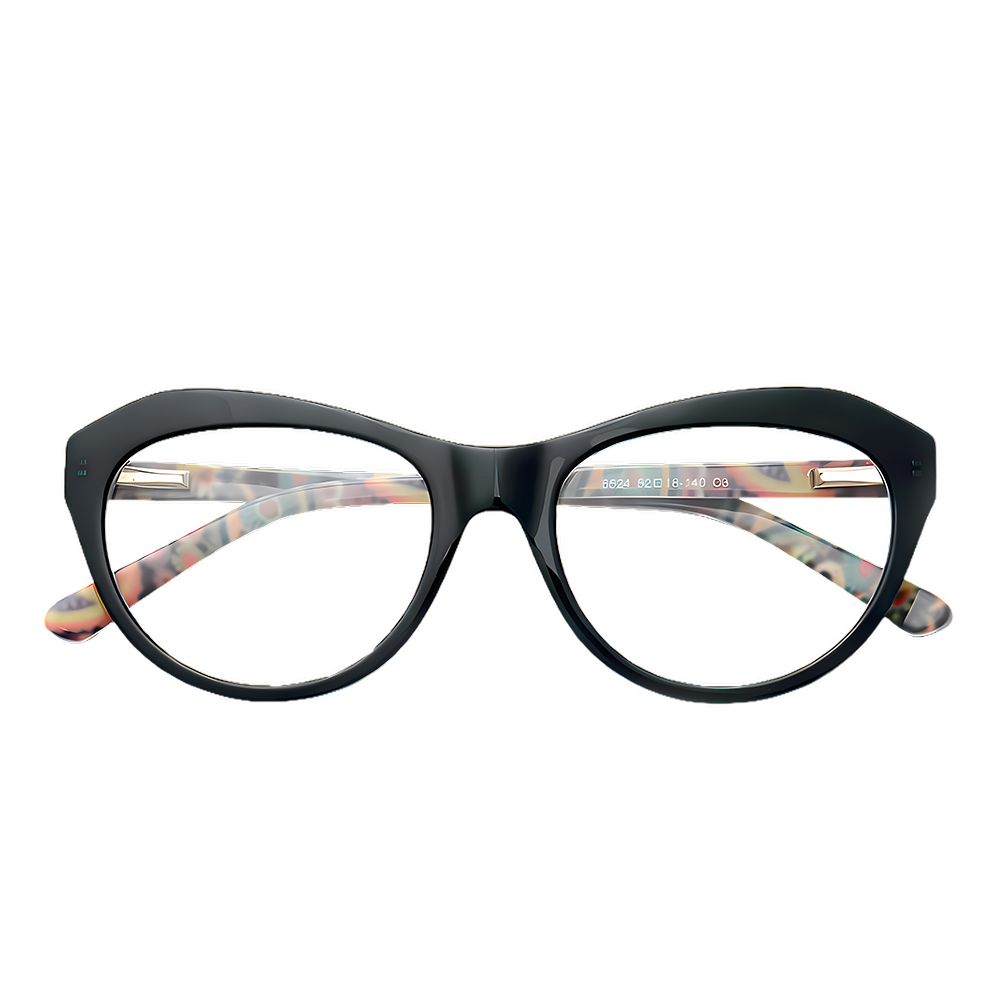 Cat-Eye Glasses #69-6524-scoolglasses