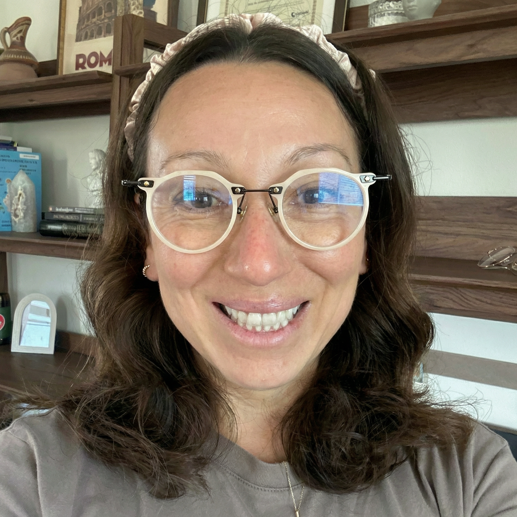 Oval Glasses #69-pes12