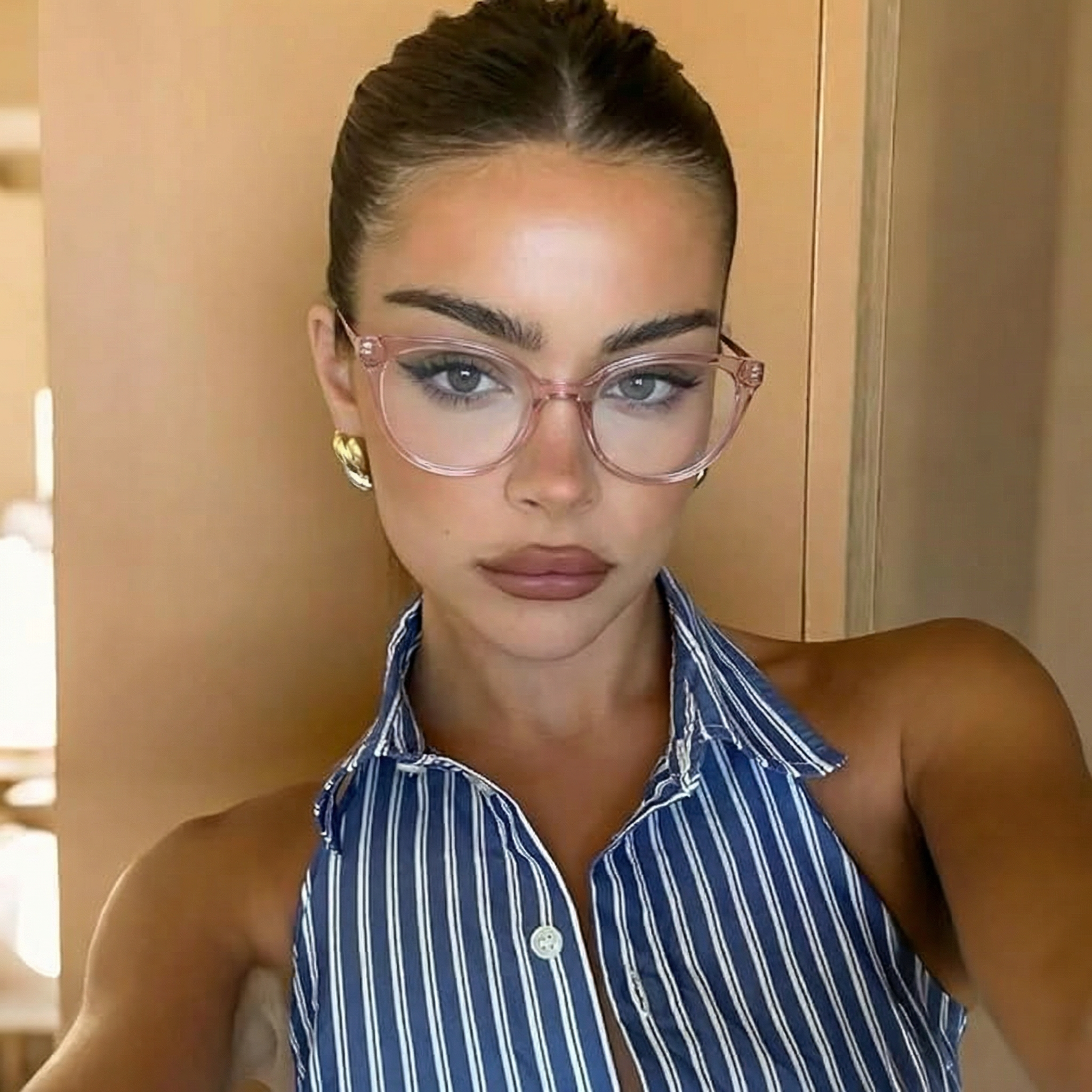 Cat-Eye Glasses #69-dtl005