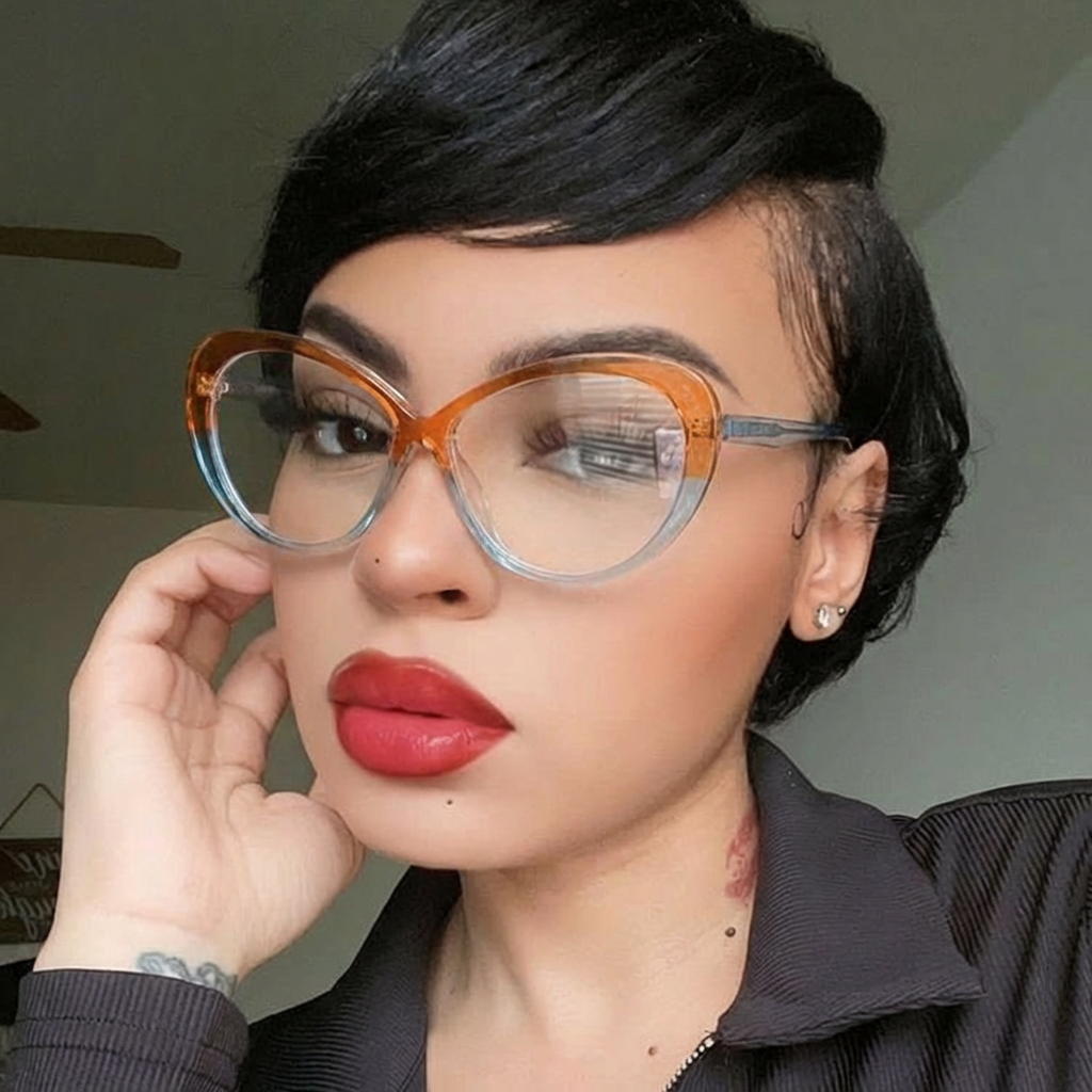 Cat-Eye Glasses #wr-87189
