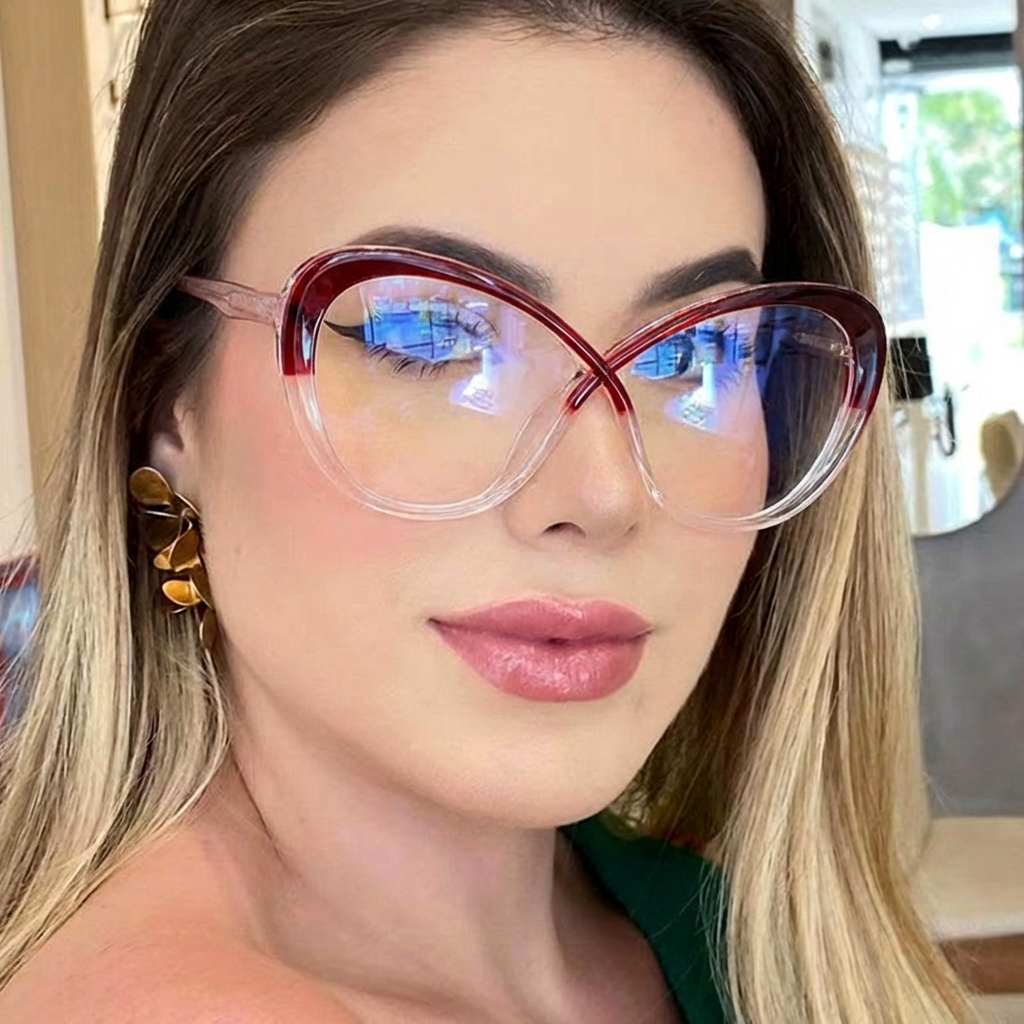Cat-Eye Glasses #wr-87189