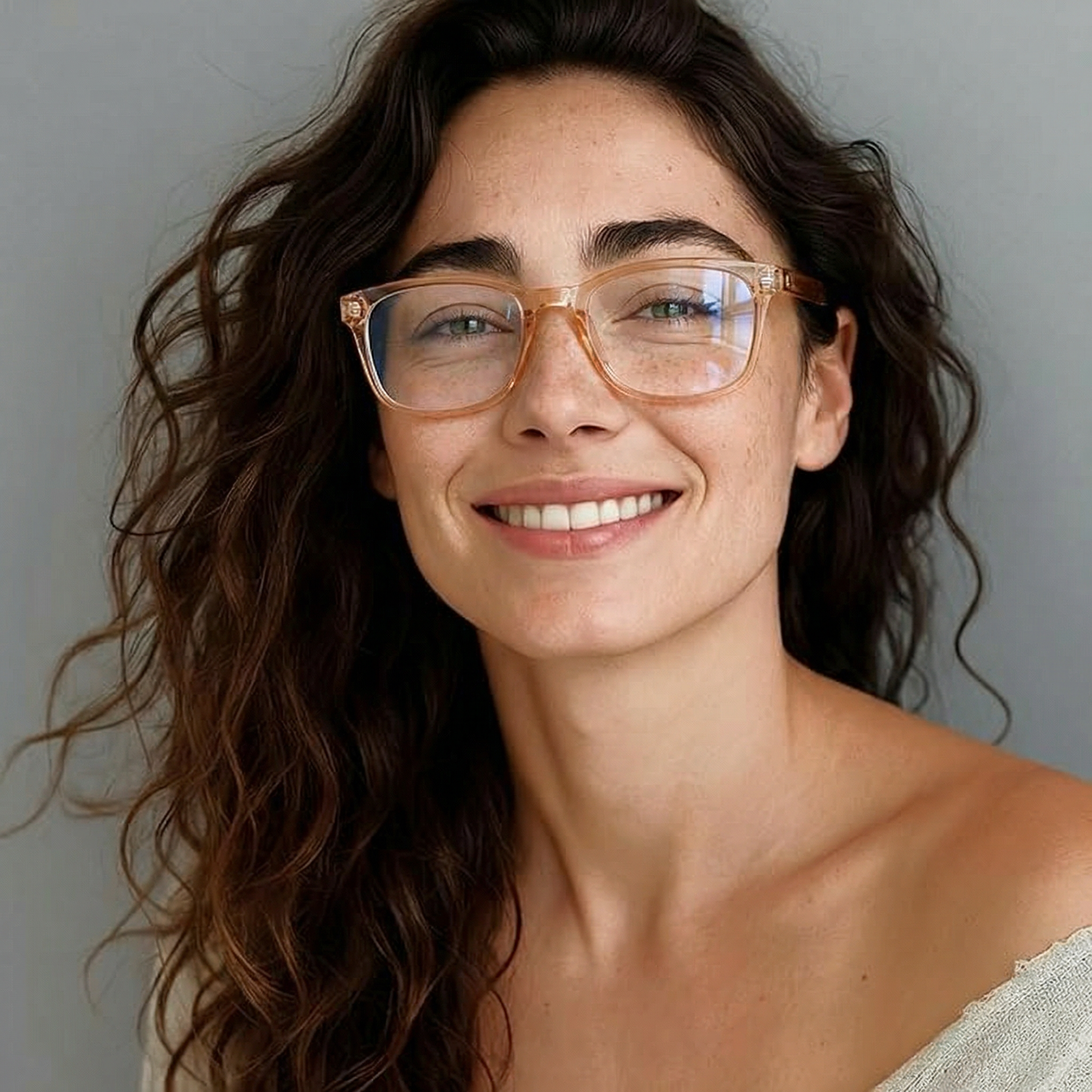 Square Glasses #jx-L341