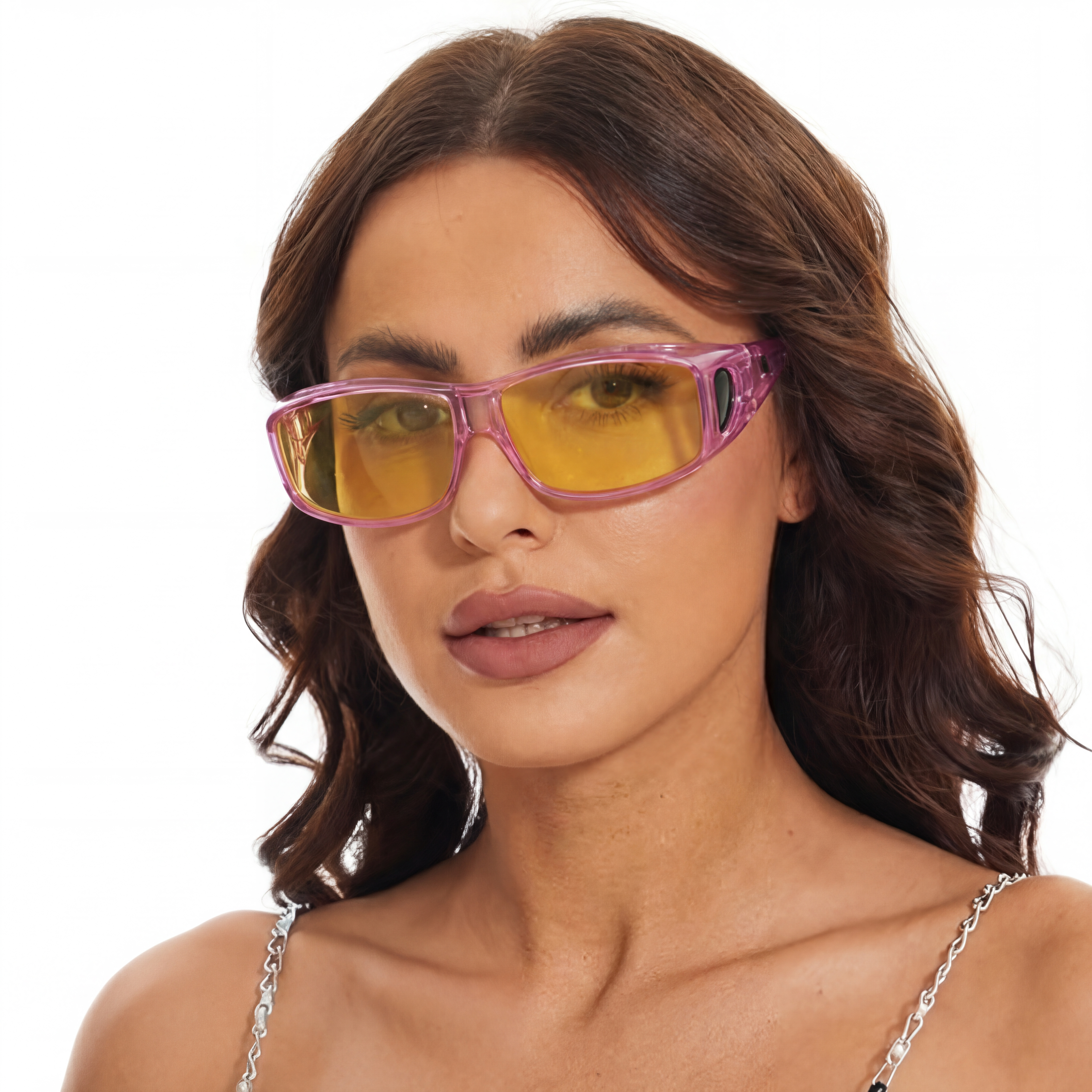 Rectangle Glasses #qc-0311