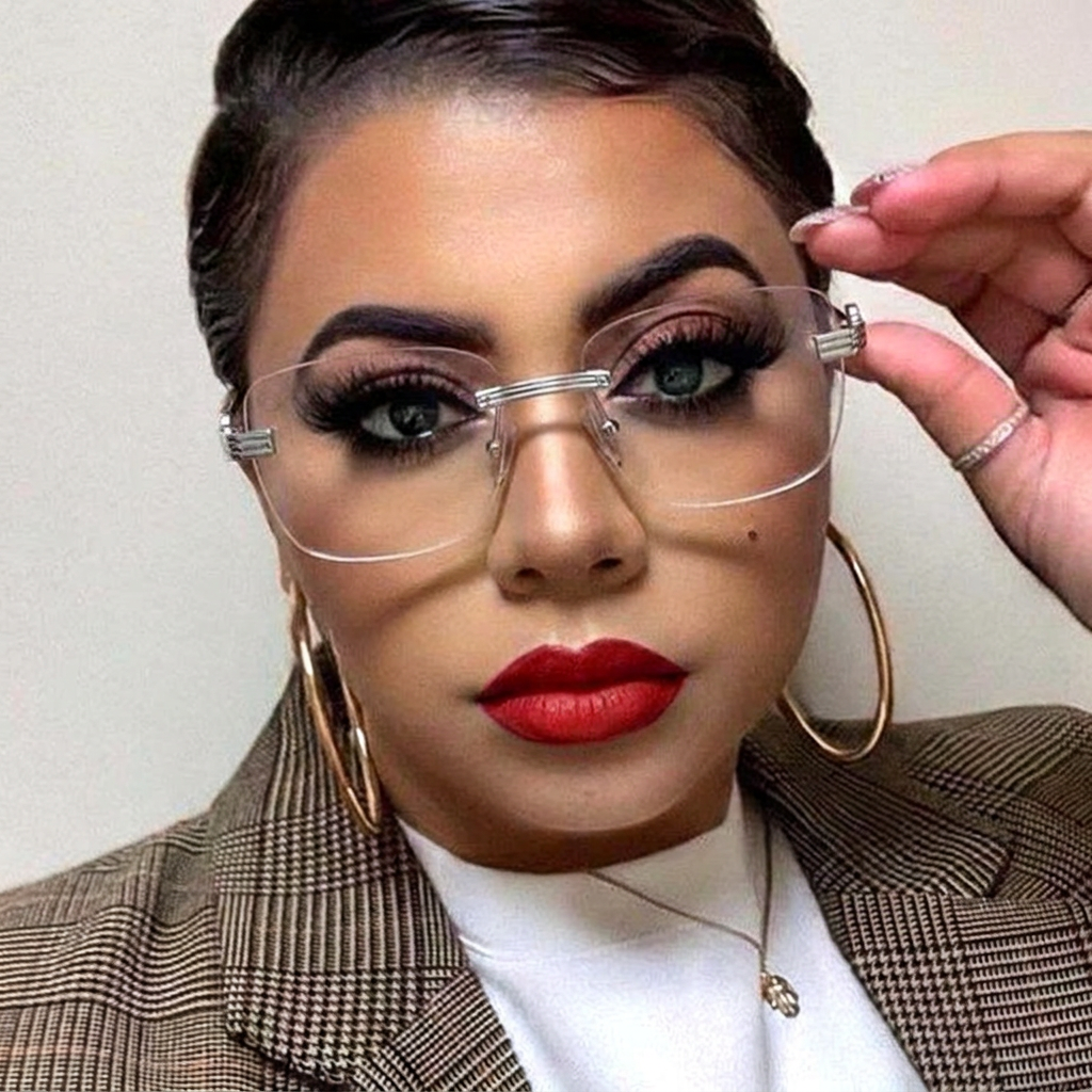 ✨Rimless Square Glasses #69-cto2531