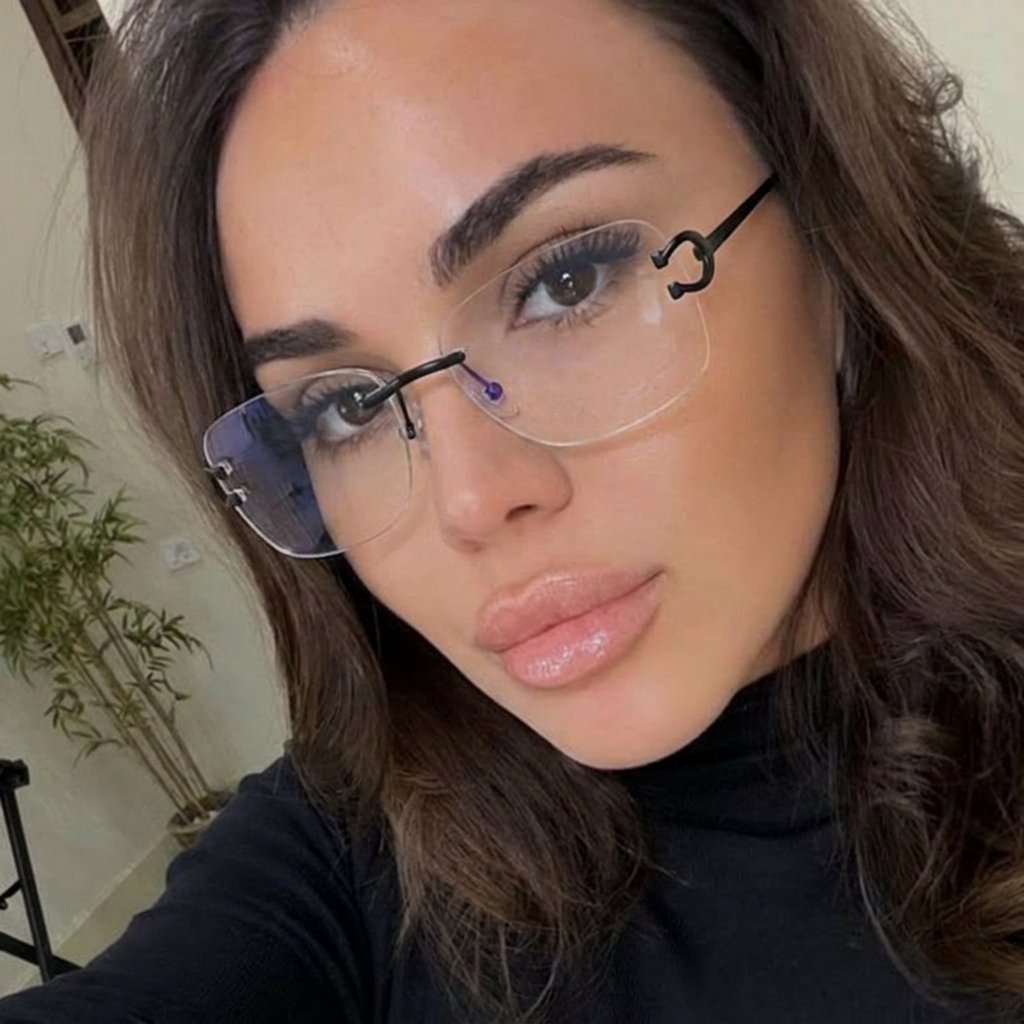 ✨Rimless Square Glasses #69-cto2530